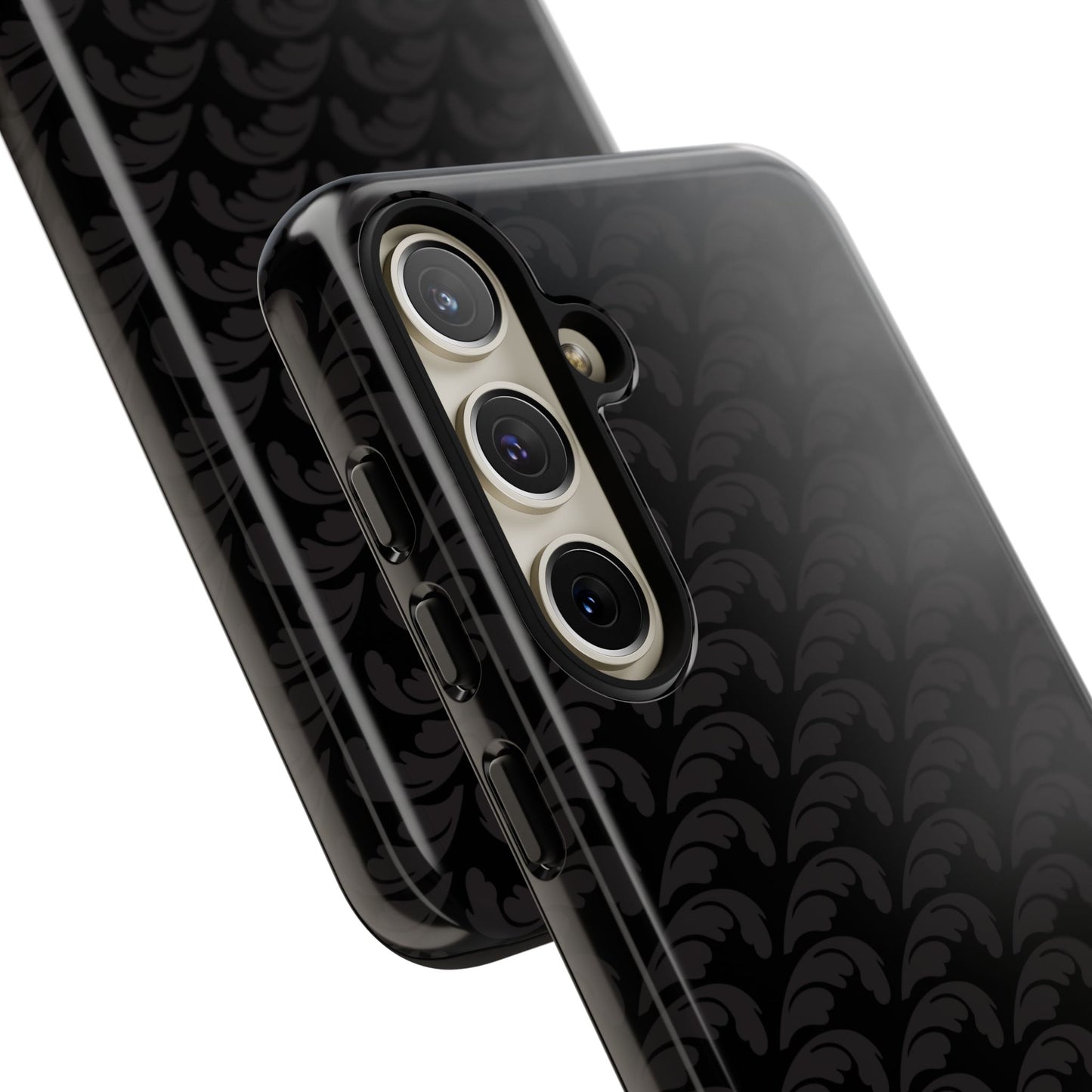 Beautiful Beloved One Flourish - Tough Phone Cases (black/black)