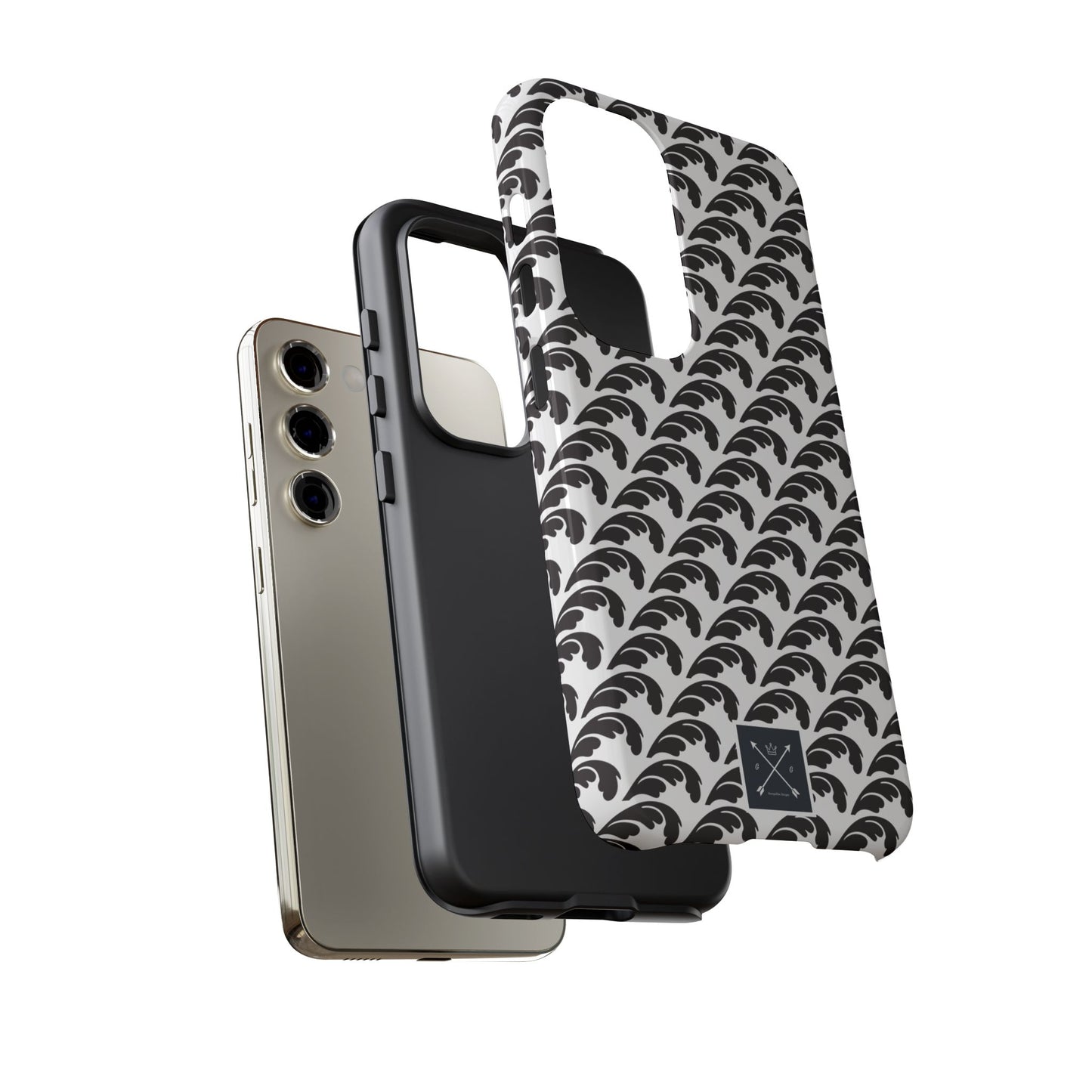 Beautiful Beloved One Flourish (black/white) - Tough Phone Cases