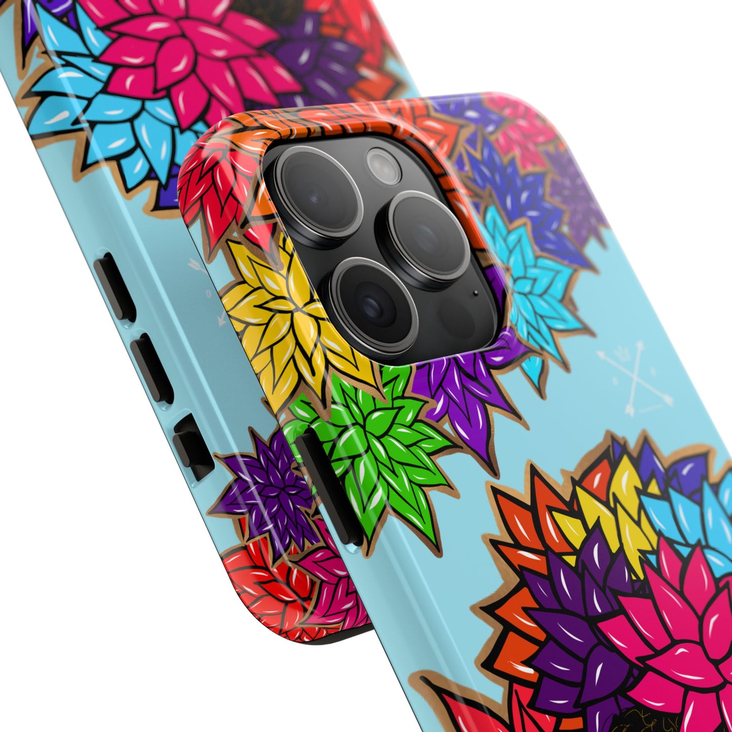 Beauty with Flowers - Tough Phone Cases