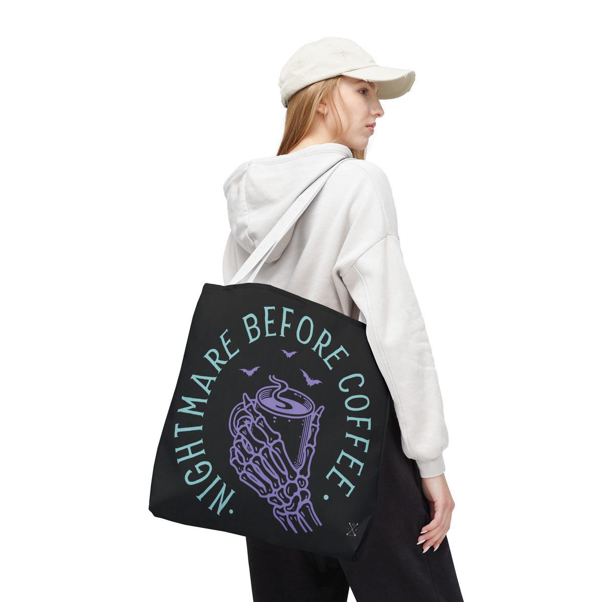 Nightmare Before Coffee - Tote Bag (AOP)