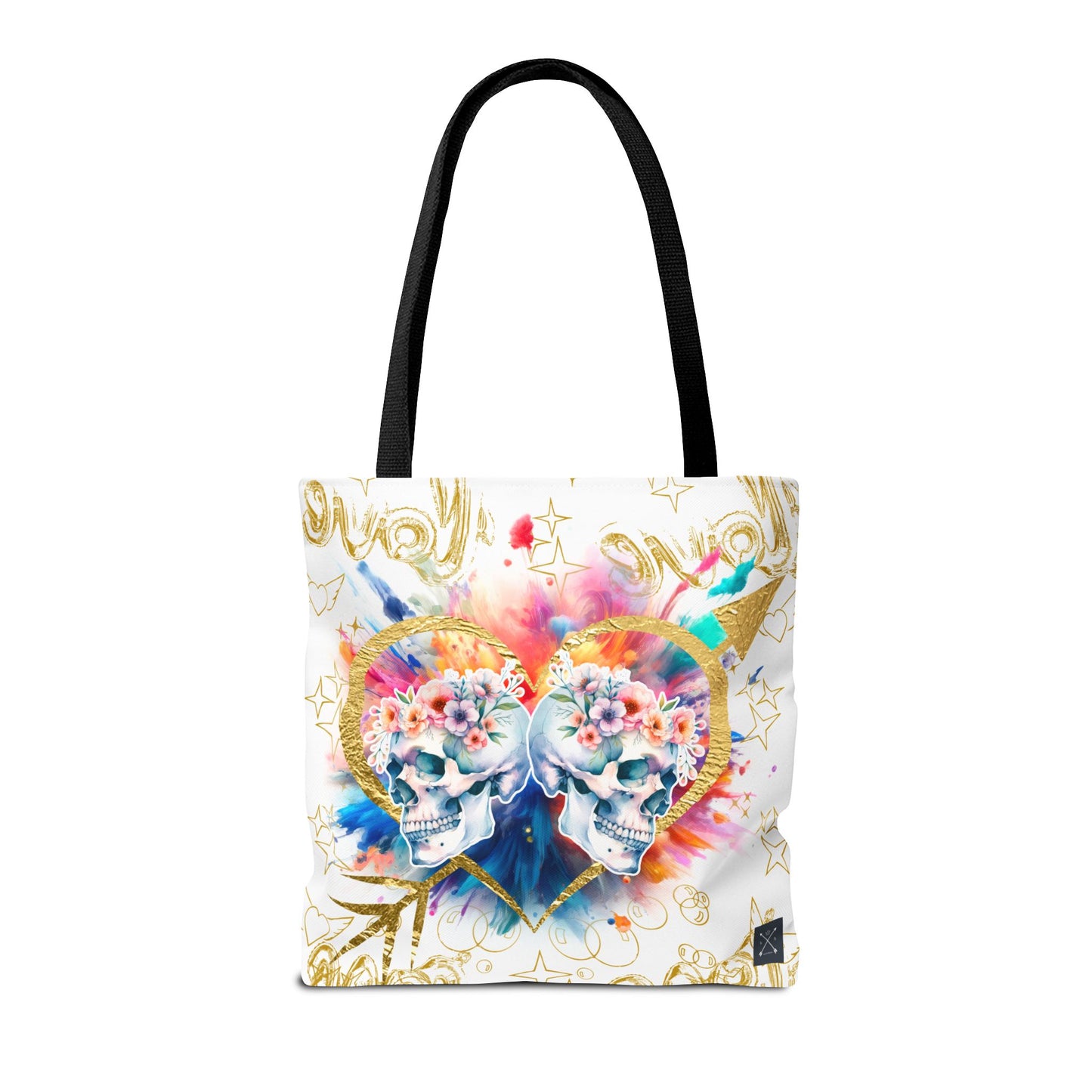 Love is Golden Watercolor - Tote Bag (AOP)