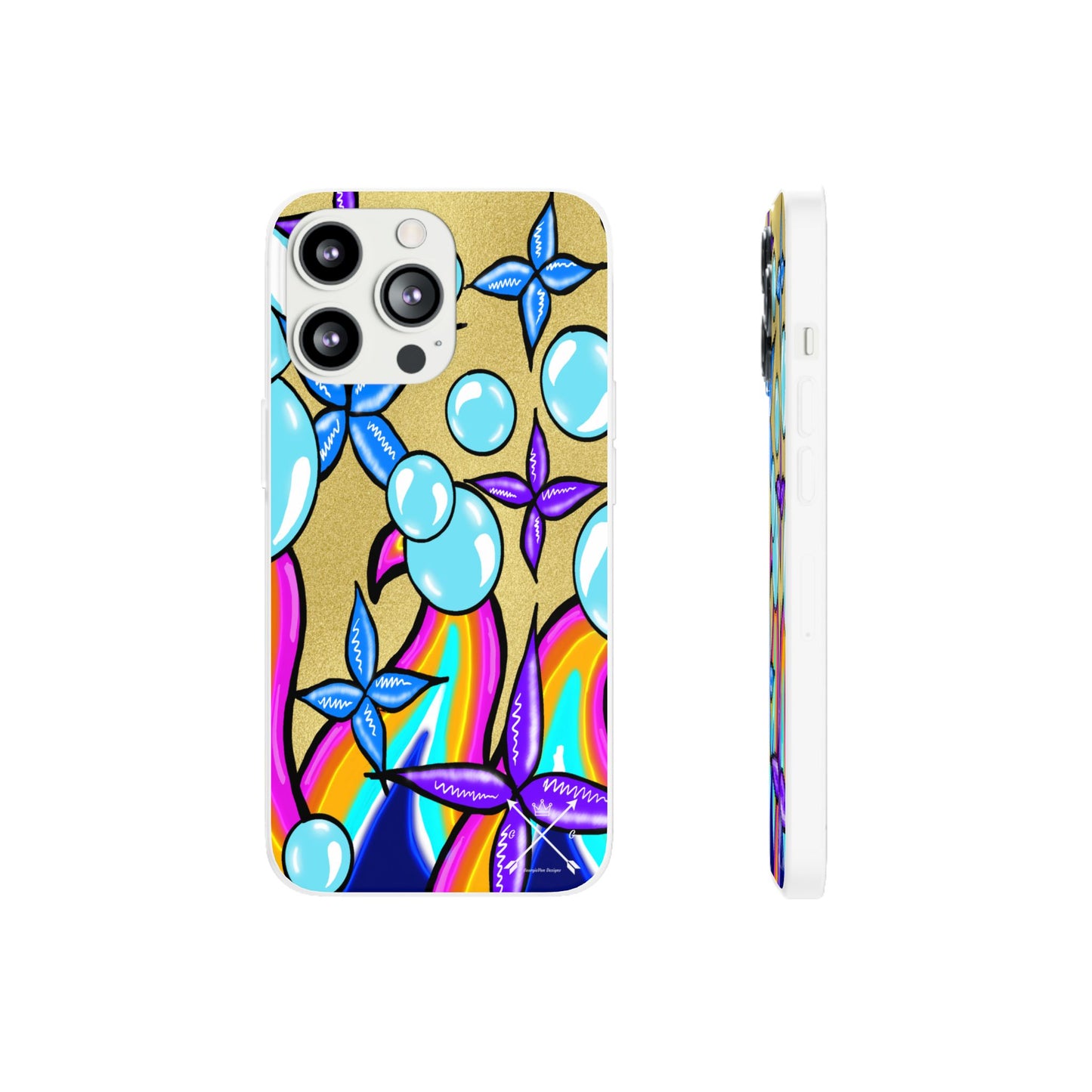Bubble Rave (multi-colored)- Flexi Phone Cases