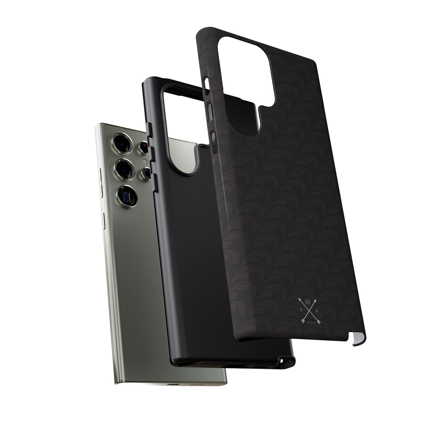 Beautiful Beloved One Flourish - Tough Phone Cases (black/black)