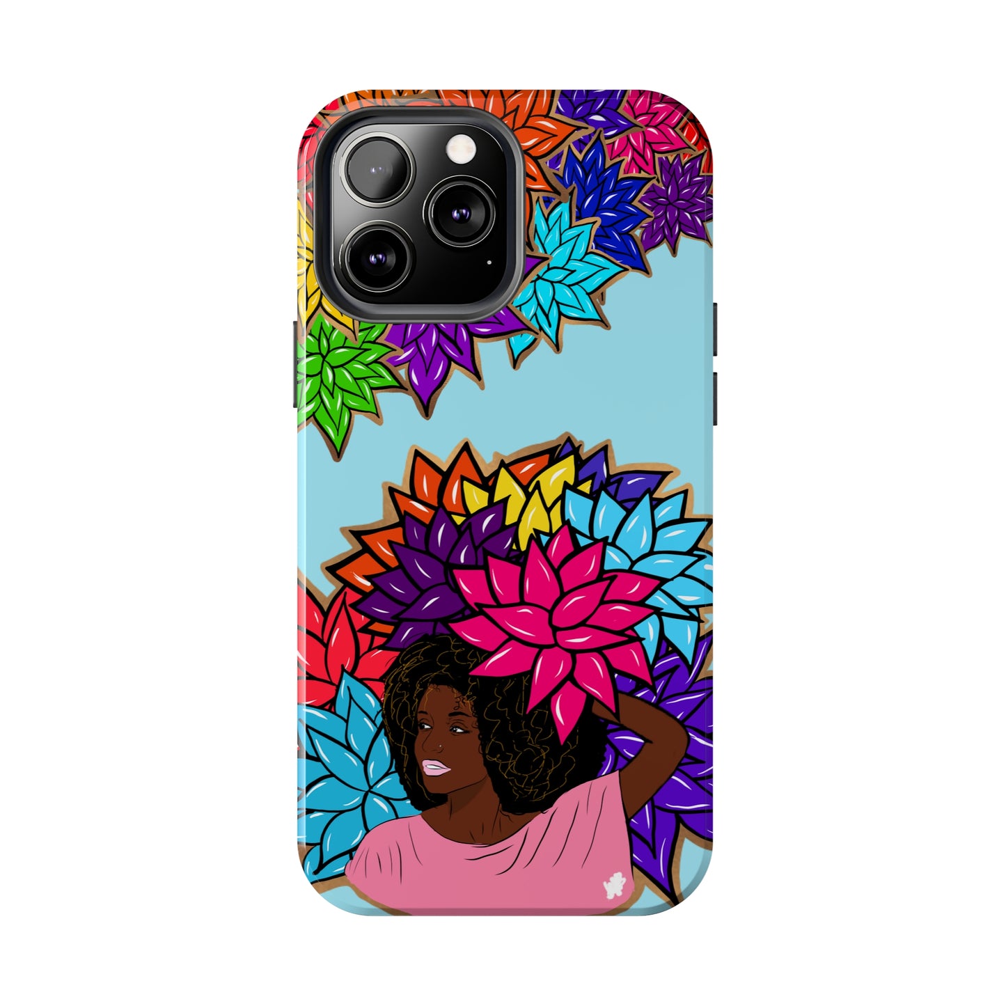 Beauty with Flowers - Tough Phone Cases