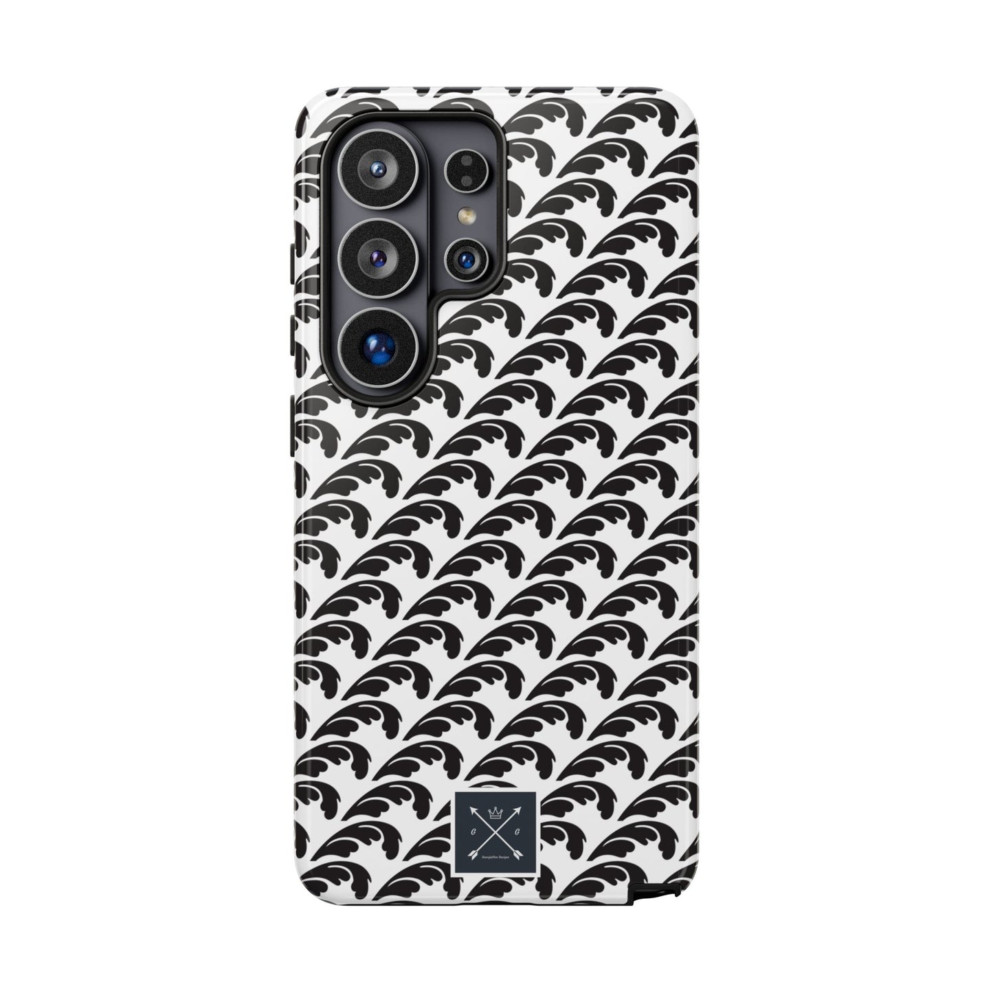 Beautiful Beloved One Flourish (black/white) - Tough Phone Cases