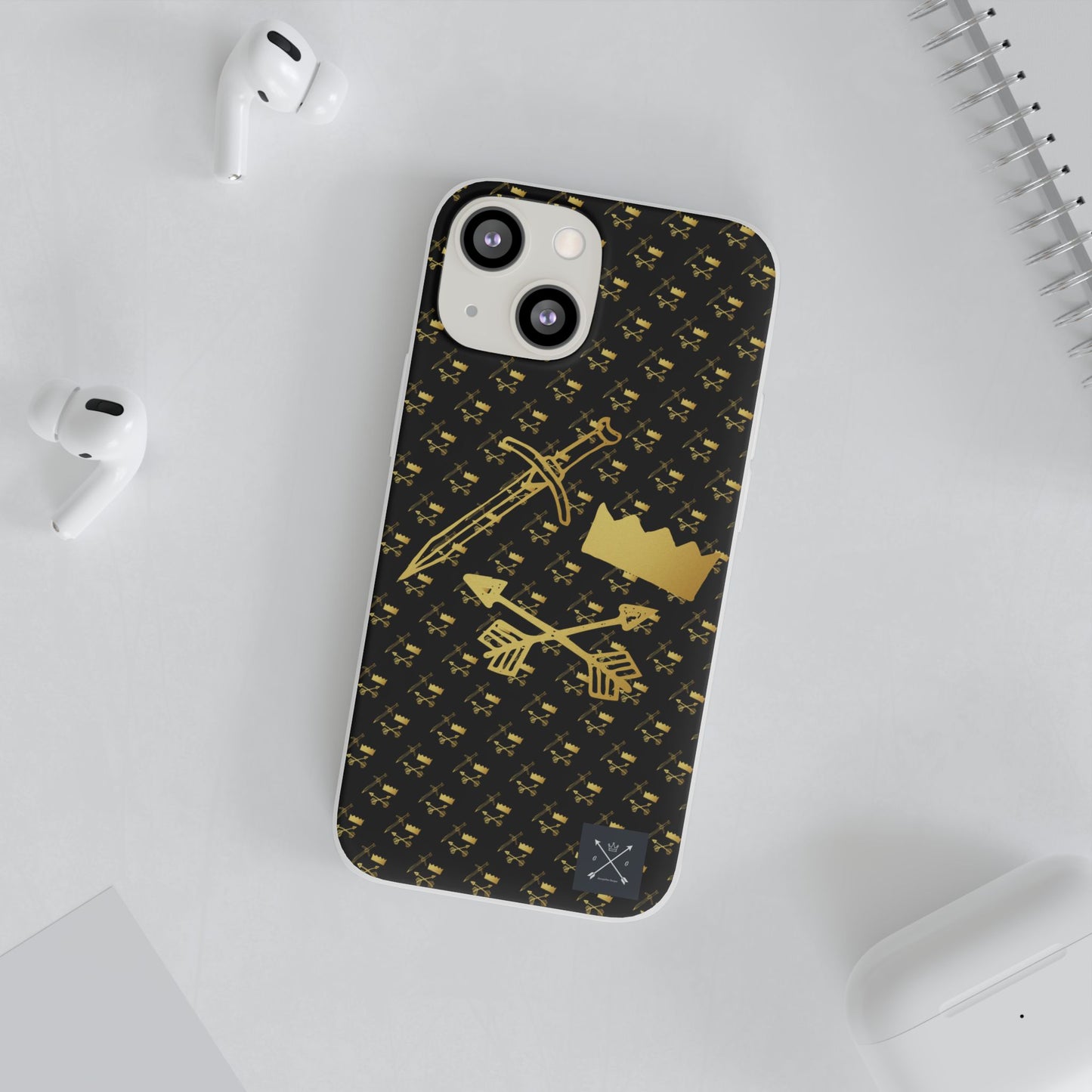 Gold and Bold Warrior - Flexi  Phone Cases