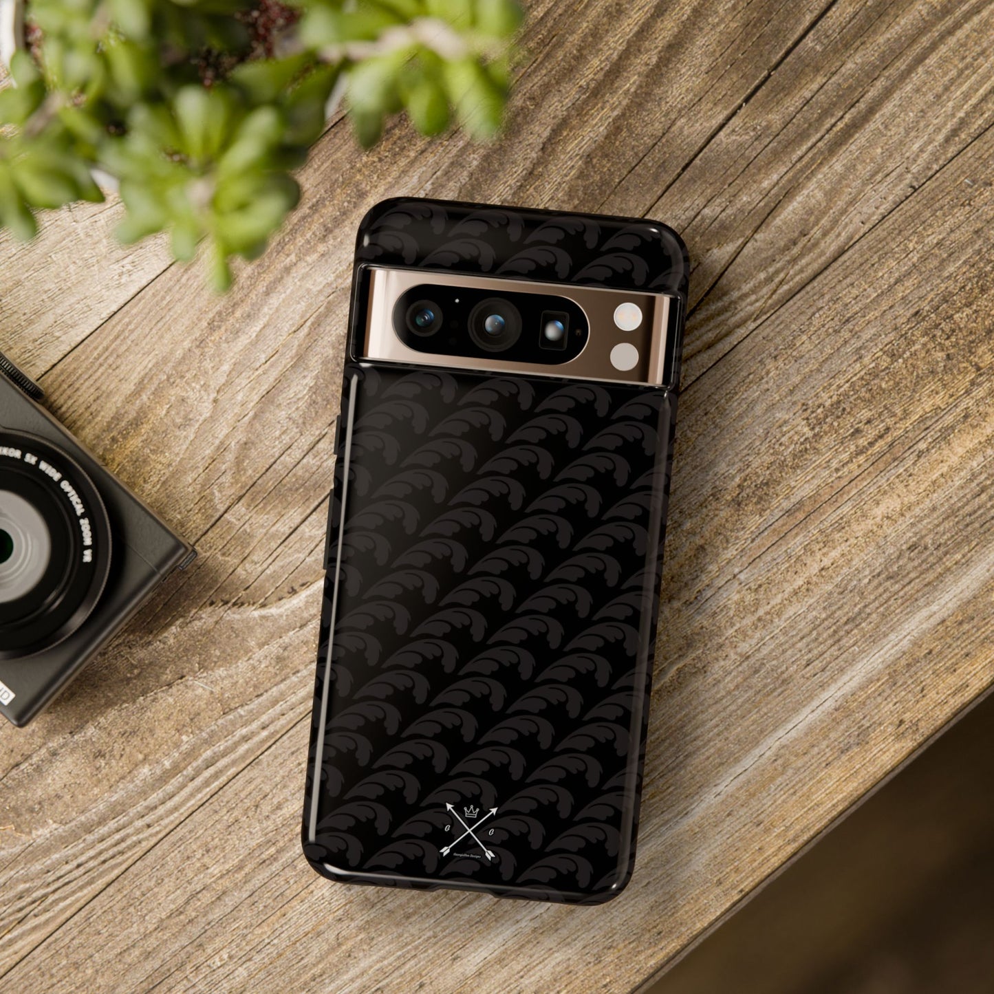 Beautiful Beloved One Flourish - Tough Phone Cases (black/black)