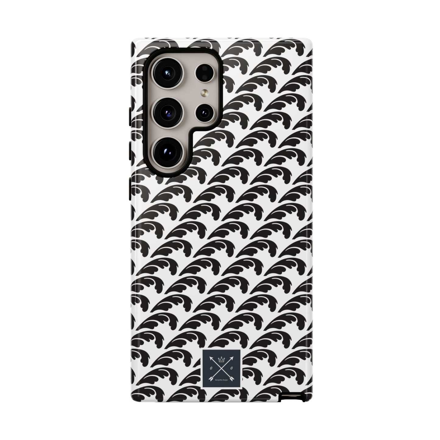 Beautiful Beloved One Flourish (black/white) - Tough Phone Cases