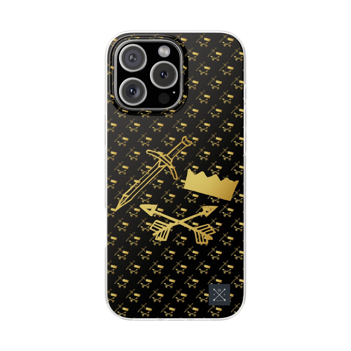 Gold and Bold Warrior - Flexi  Phone Cases