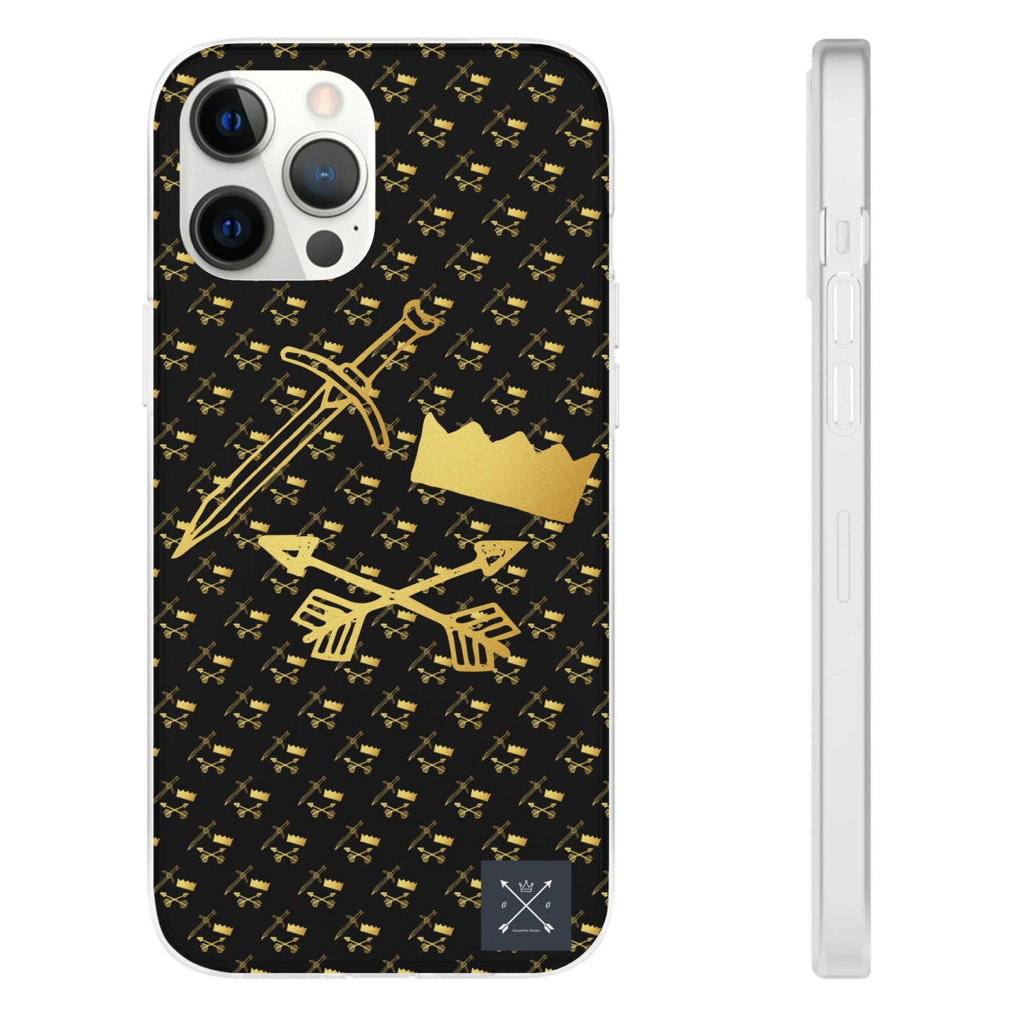 Gold and Bold Warrior - Flexi  Phone Cases