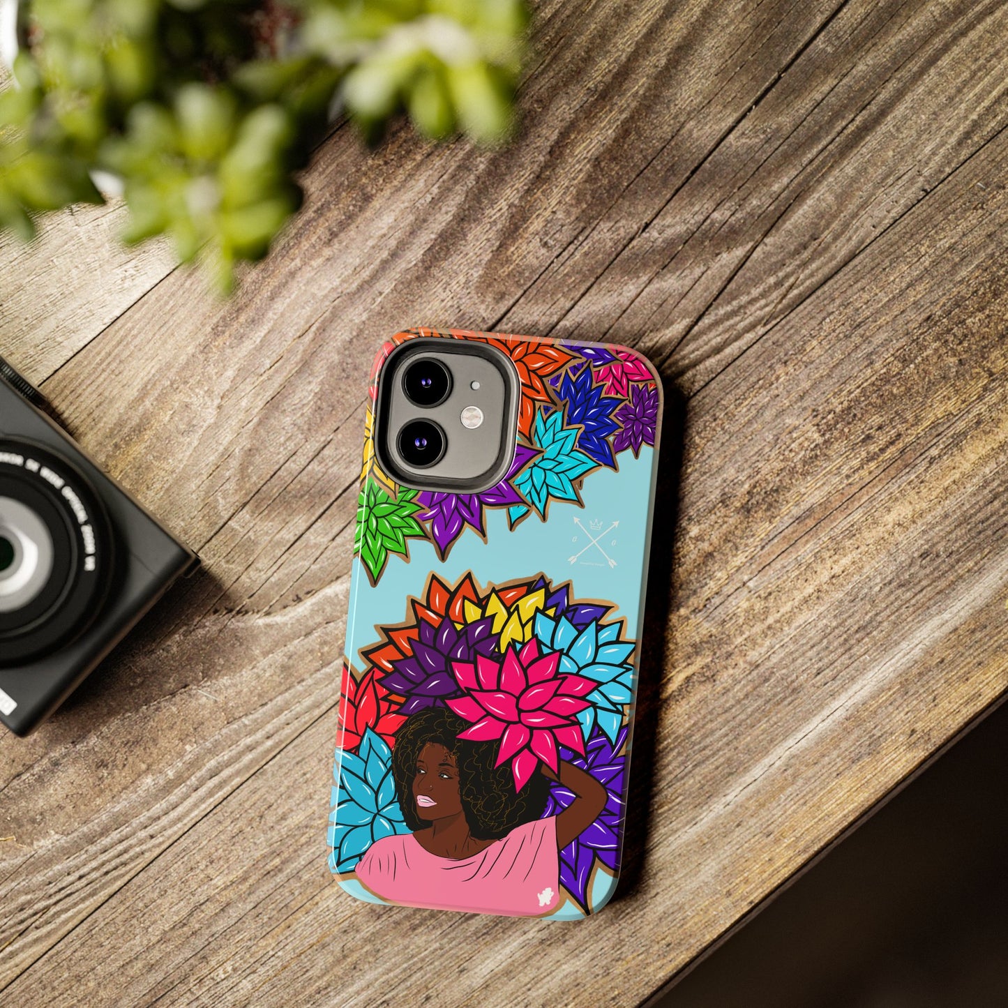 Beauty with Flowers - Tough Phone Cases