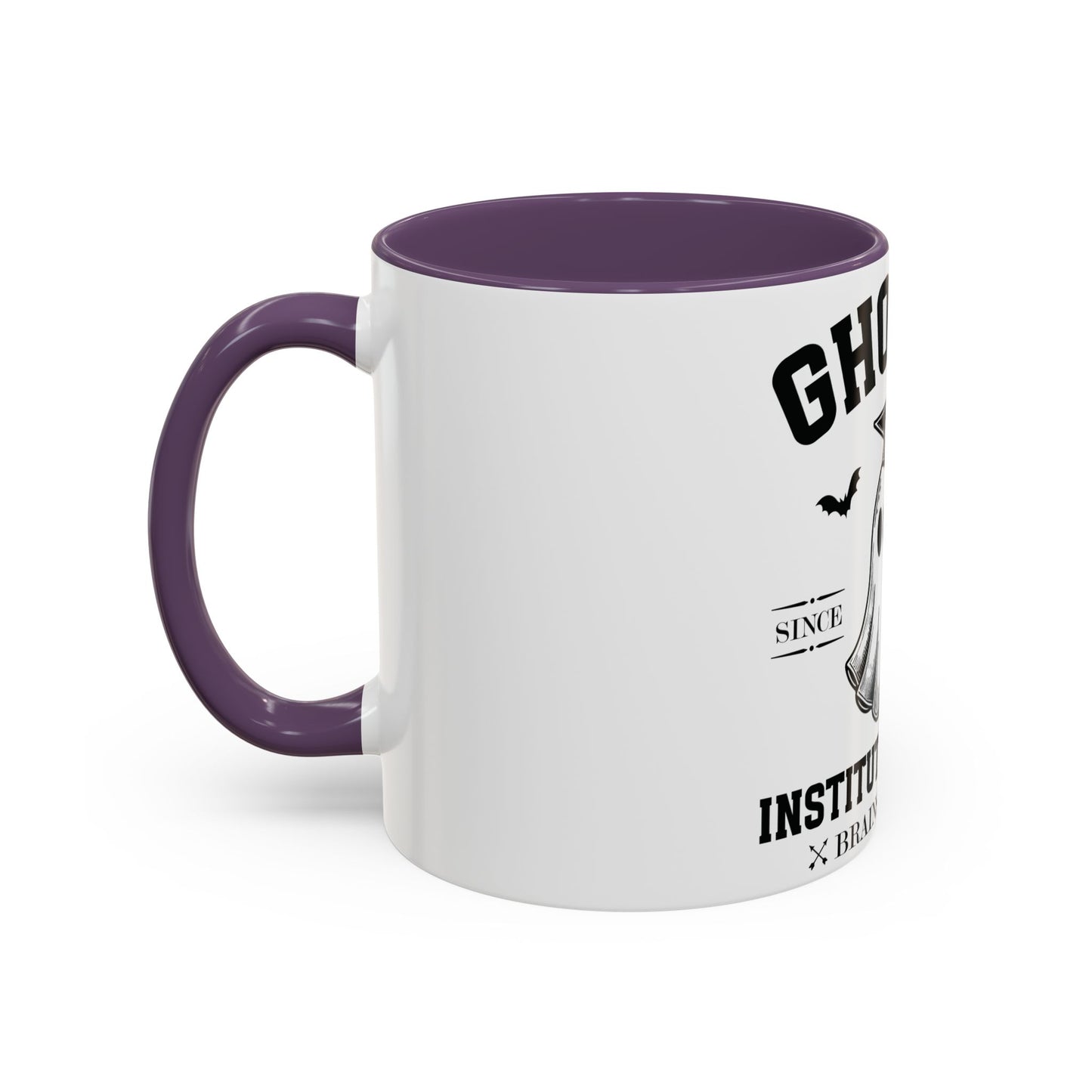 Ghostly Institute of Fright - Accent Coffee Mug (11, 15oz)