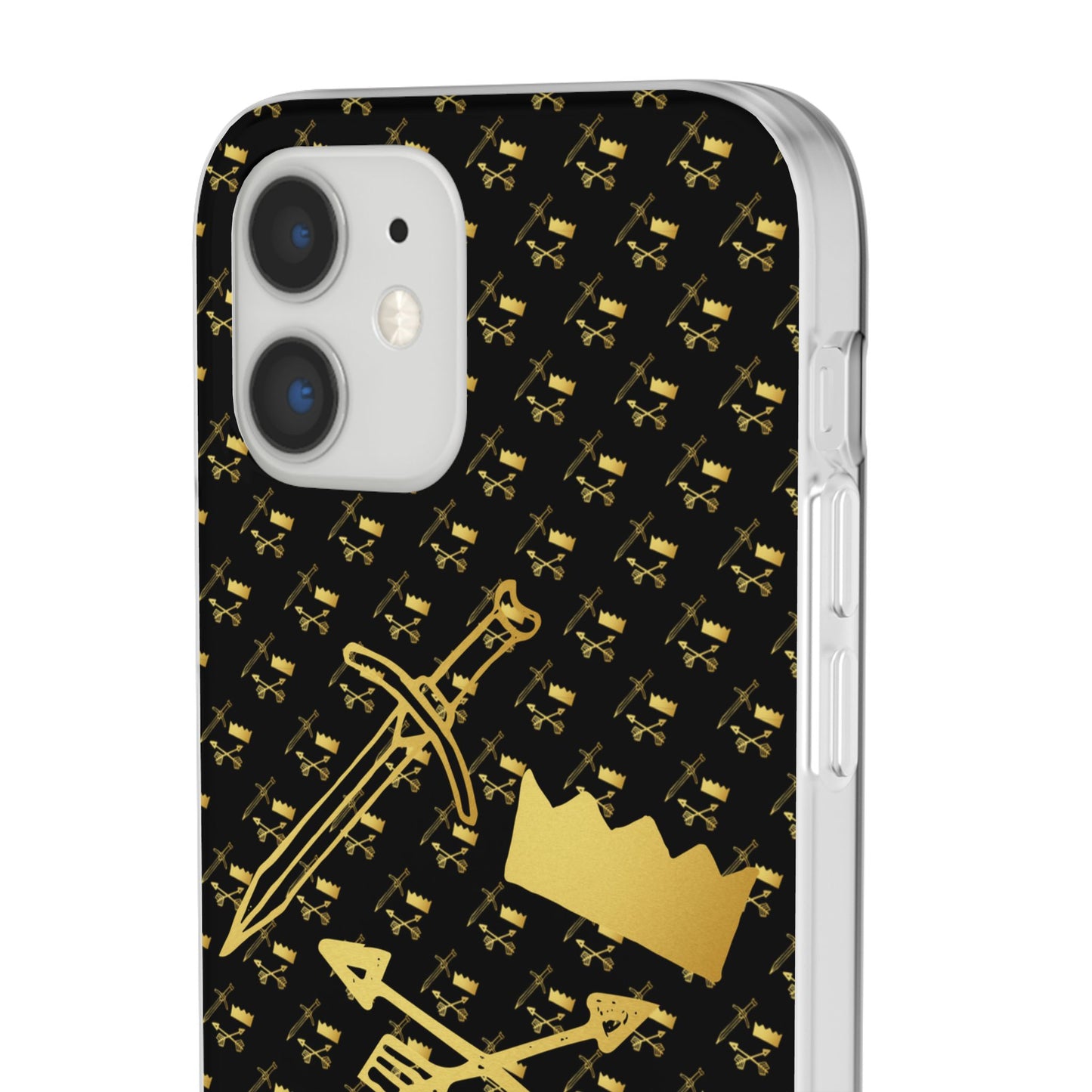 Gold and Bold Warrior - Flexi  Phone Cases