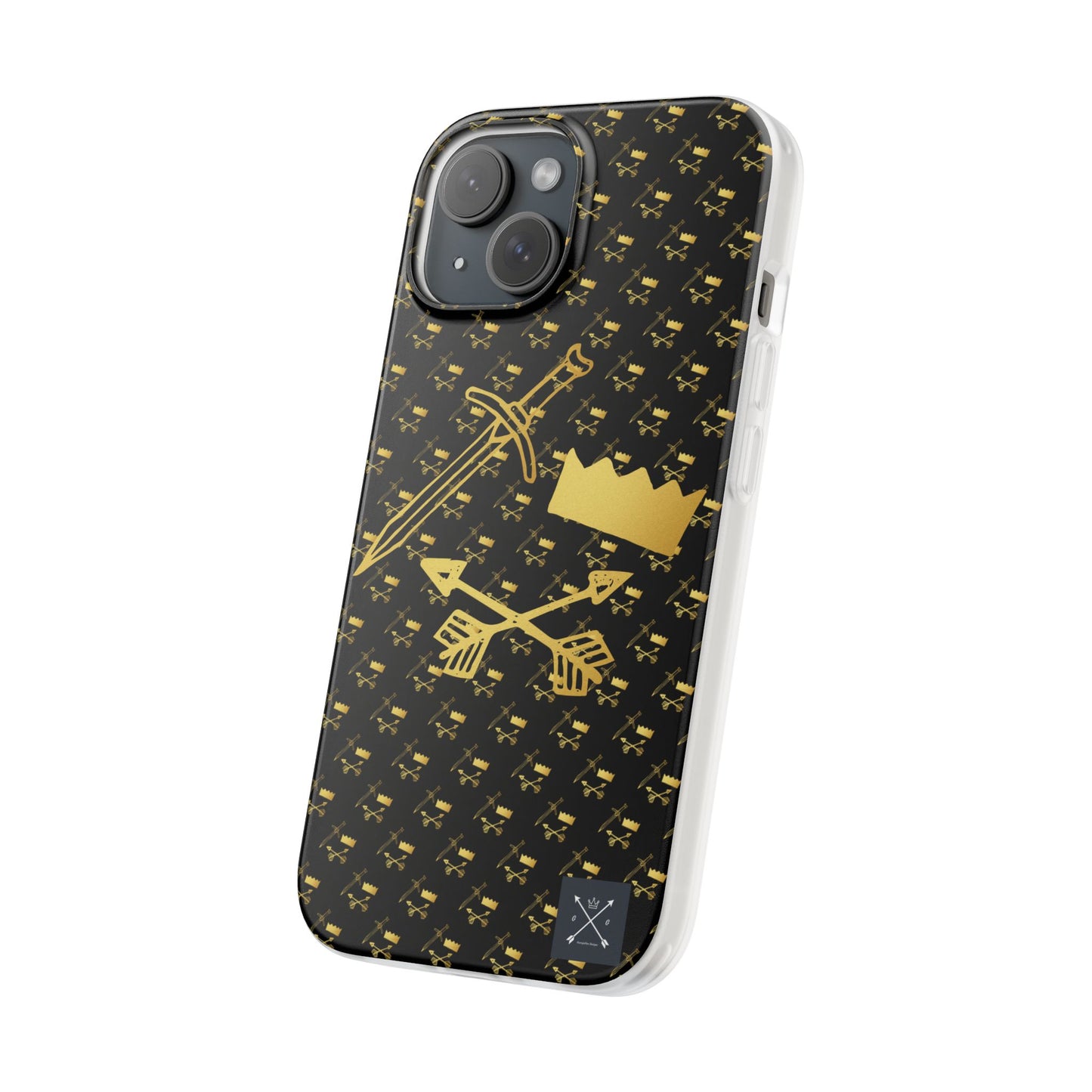 Gold and Bold Warrior - Flexi  Phone Cases