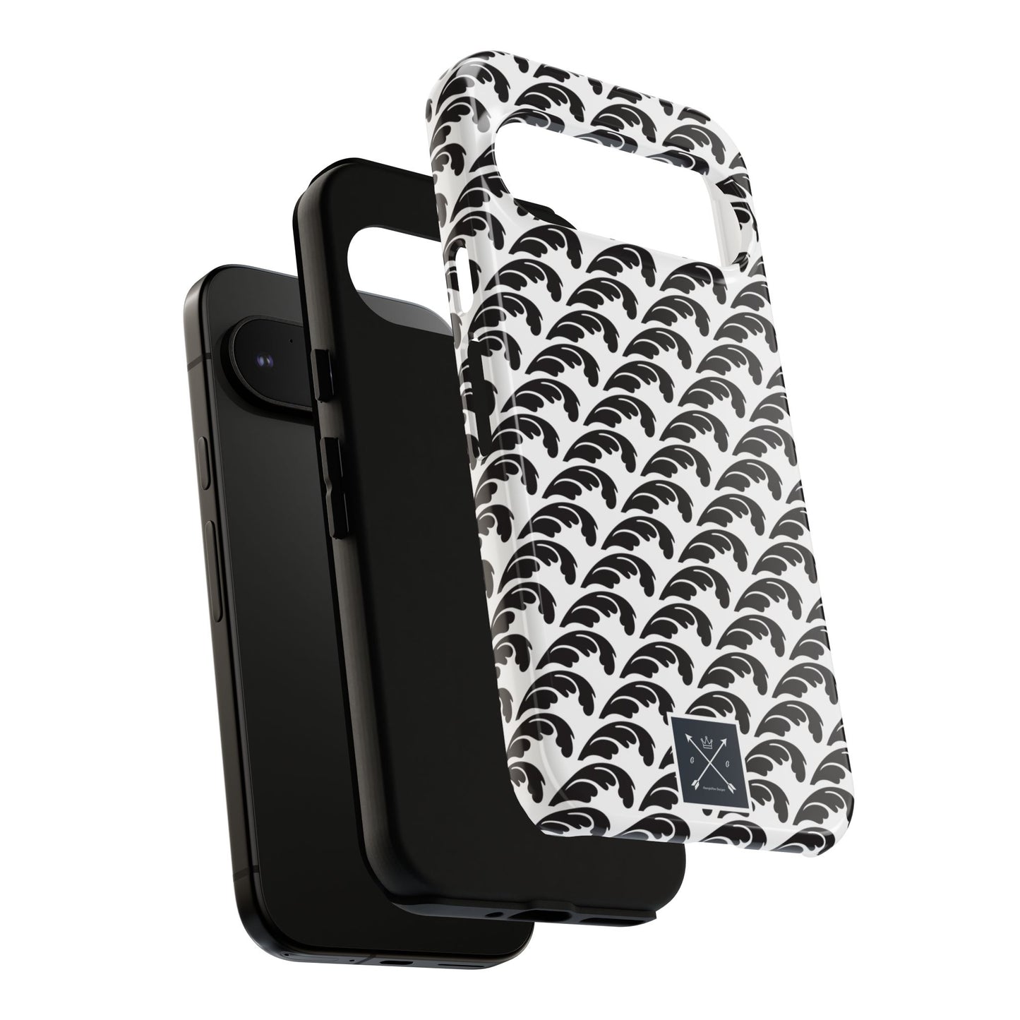 Beautiful Beloved One Flourish (black/white) - Tough Phone Cases