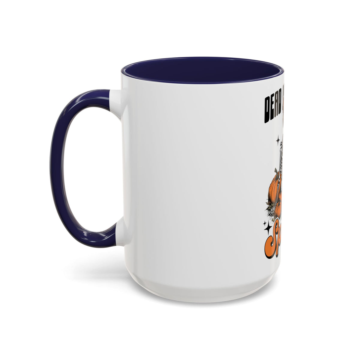 Dead Inside But Spiced - Accent Coffee Mug (11, 15oz)