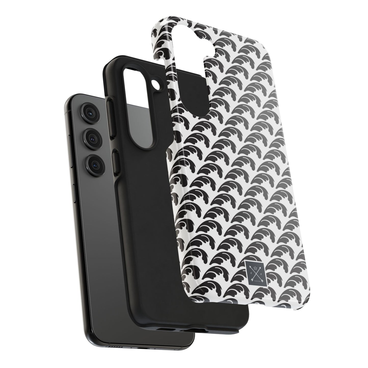 Beautiful Beloved One Flourish (black/white) - Tough Phone Cases