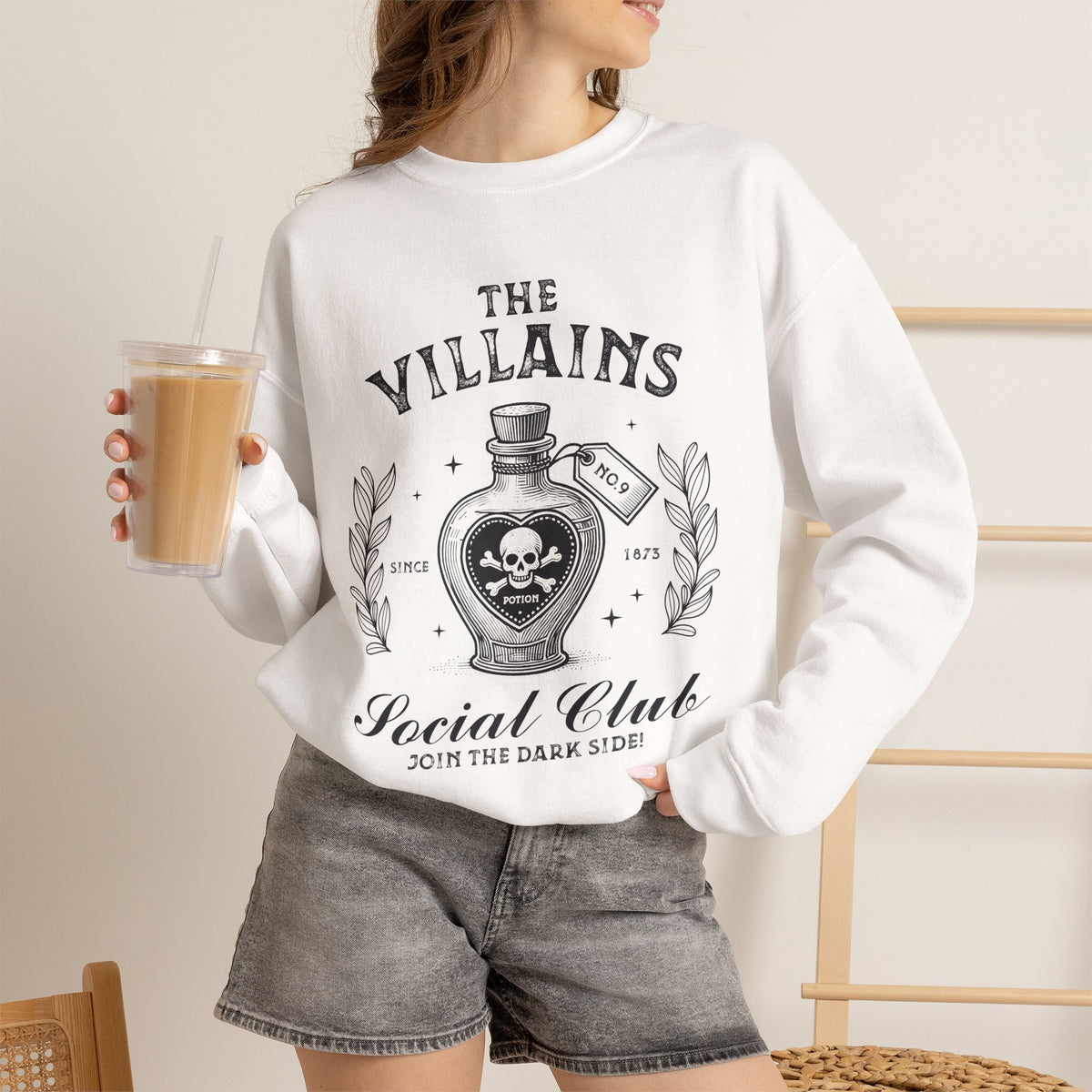 The Villains Social Club - Unisex Heavy Blend™ Crewneck Sweatshirt