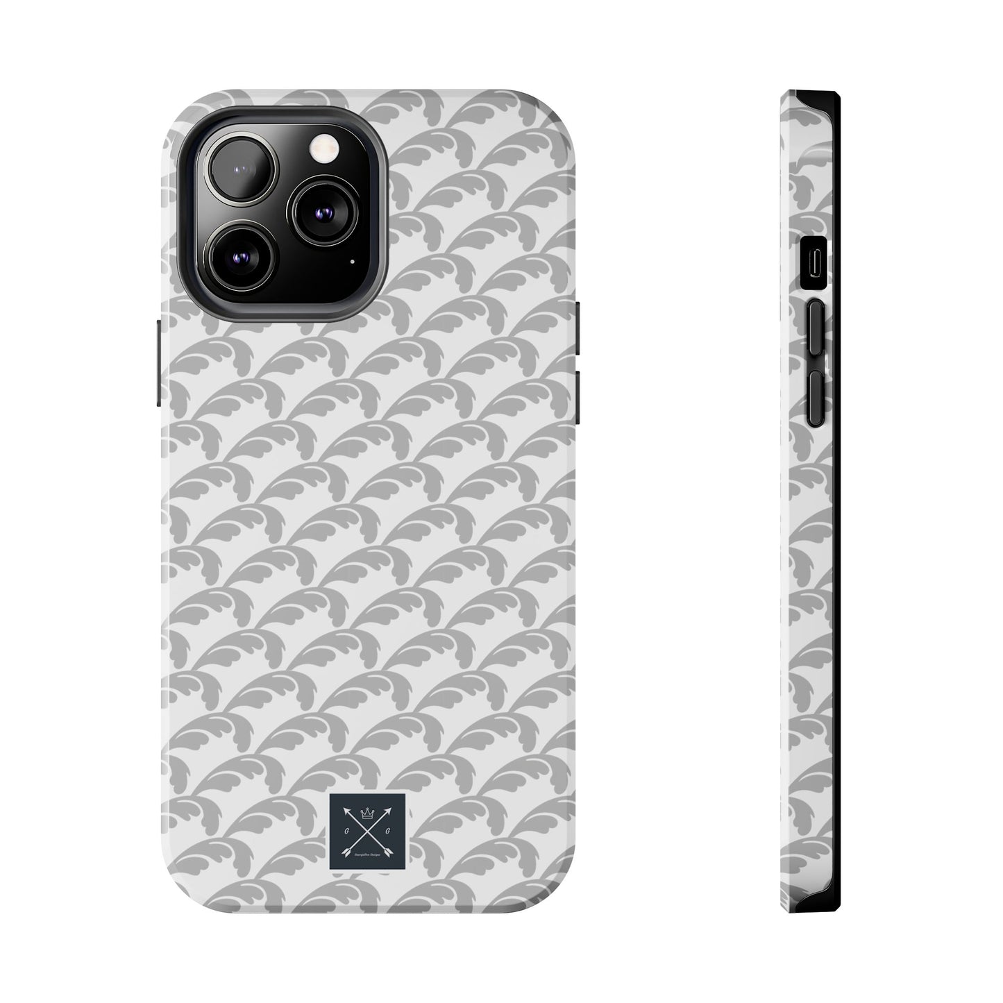 Beautiful Beloved Flourish (white/silver) - Tough Phone Cases