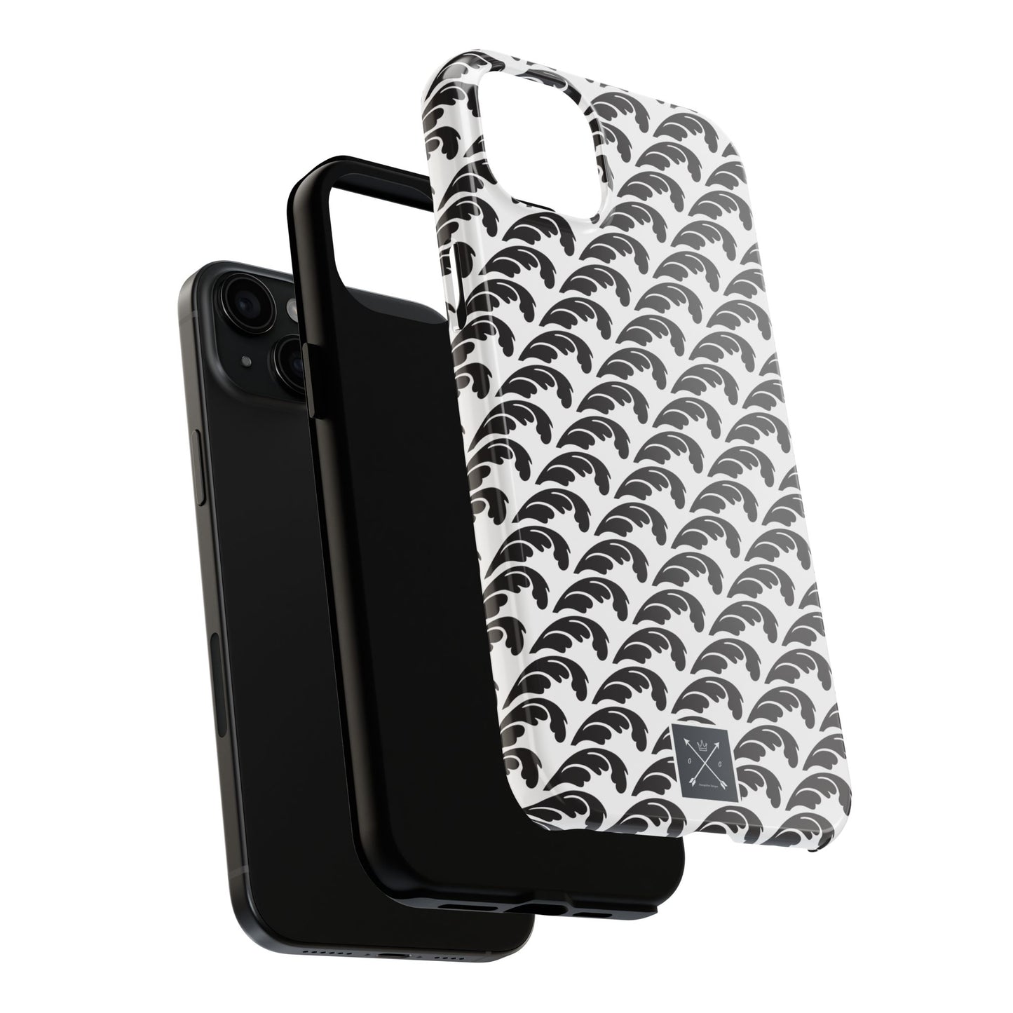 Beautiful Beloved One Flourish (black/white) - Tough Phone Cases