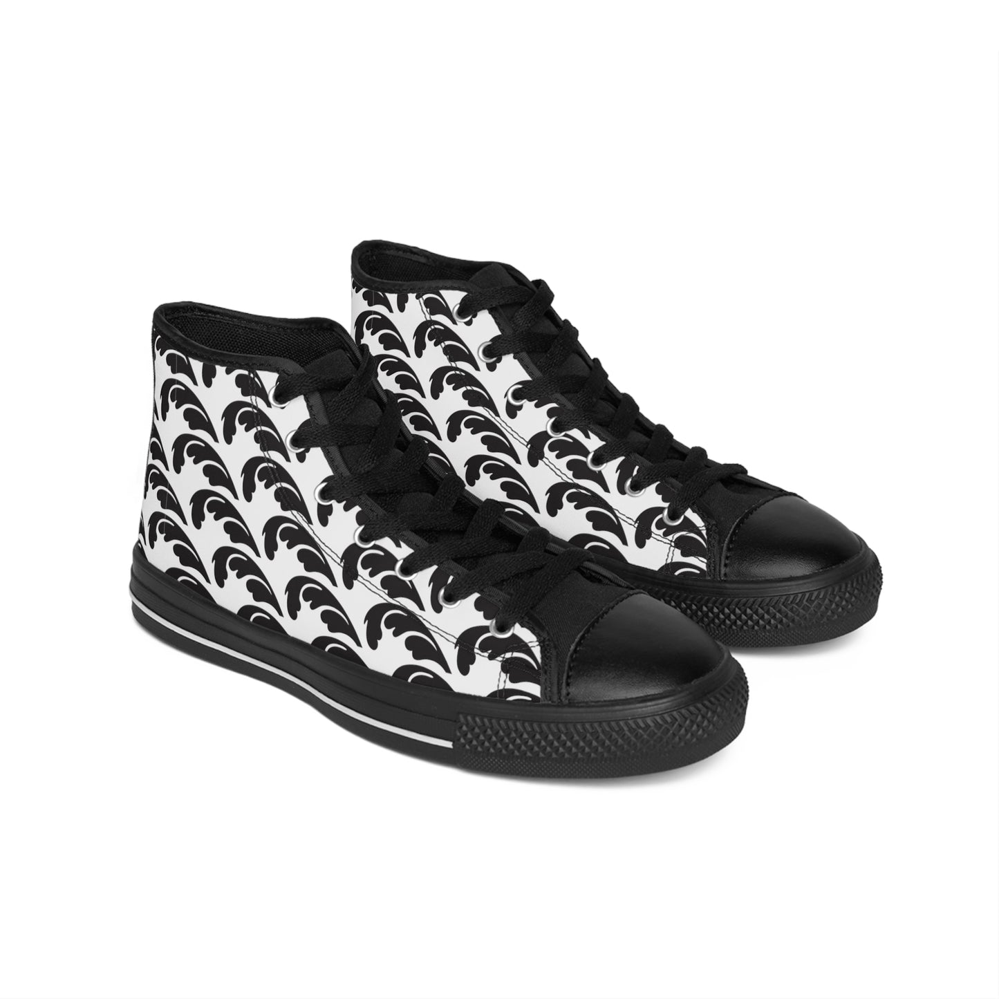 Women's - Beautiful Beloved One - High-top Sneakers (blk/wht)