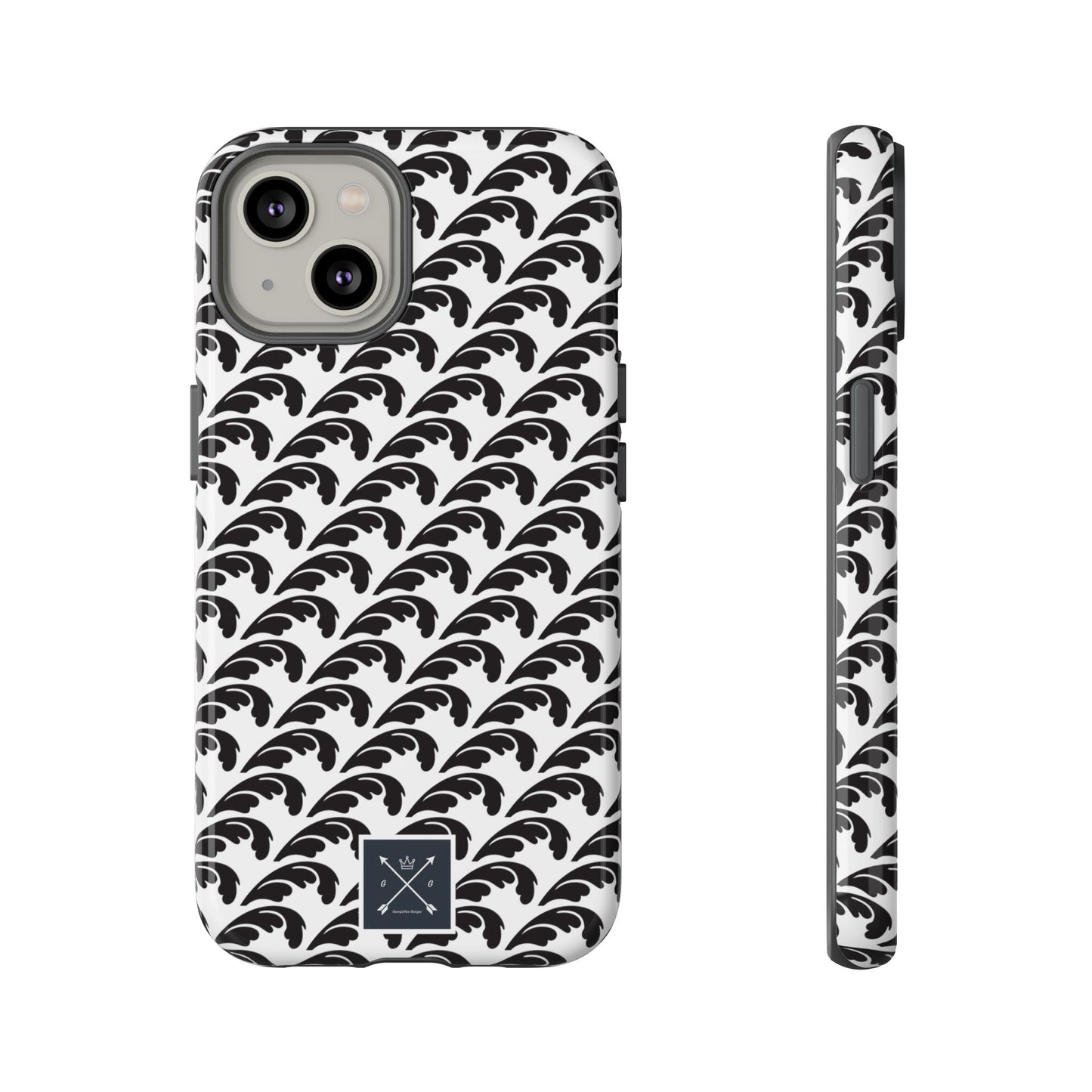 Beautiful Beloved One Flourish (black/white) - Tough Phone Cases
