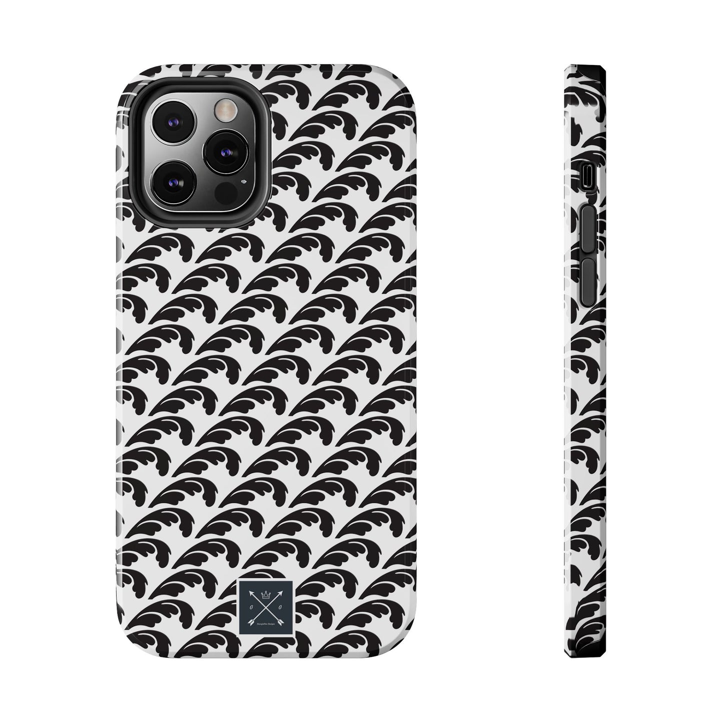 Beautiful Beloved One Flourish (black/white) - Tough Phone Cases