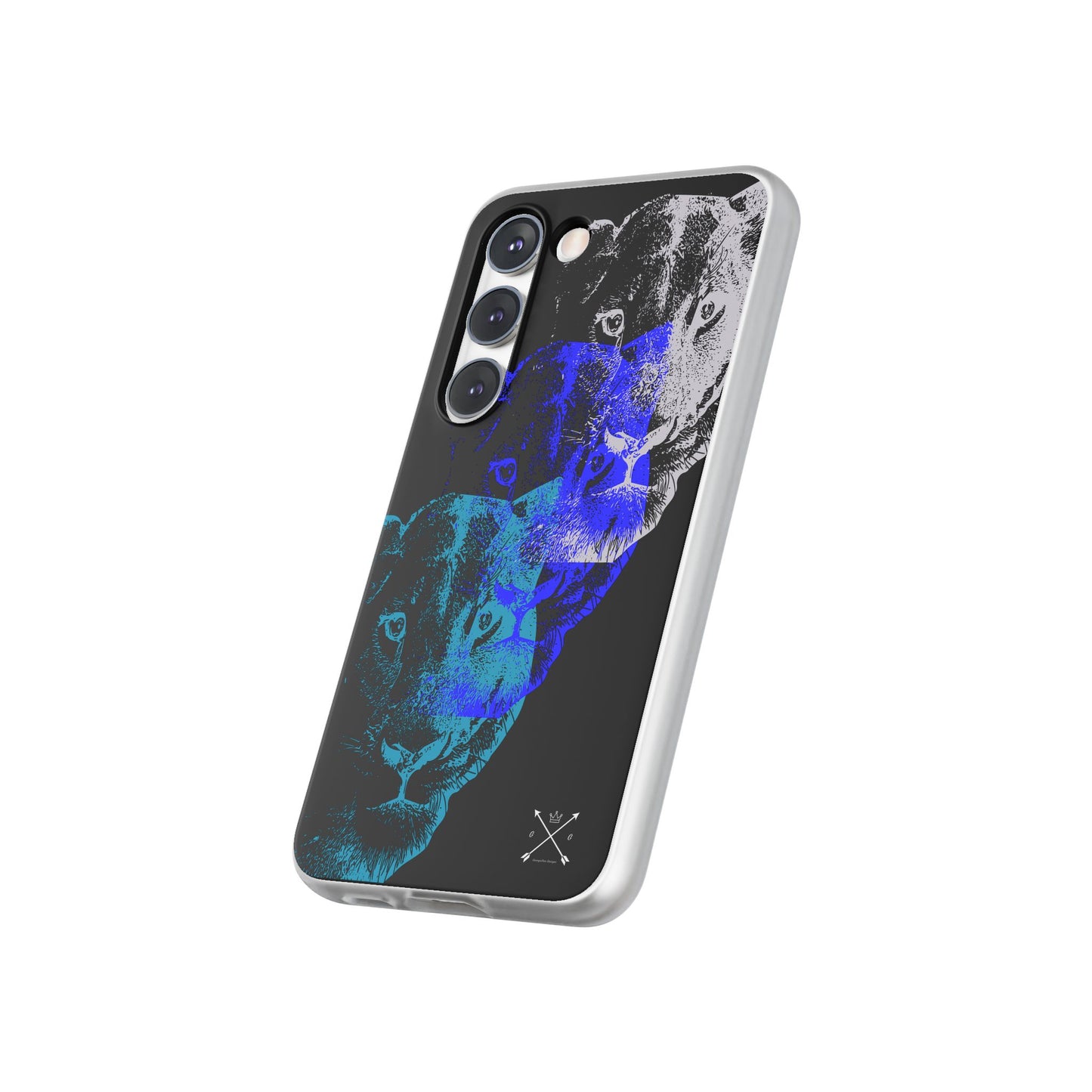 Lioness Arising (black/blue/silver) - Flexi Cases