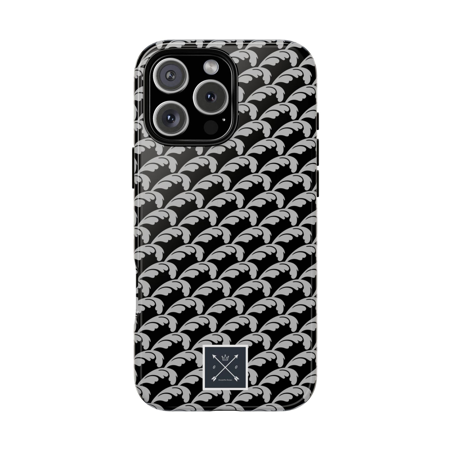 Beautiful Beloved One Flourish (black/silver) - Tough Phone Cases