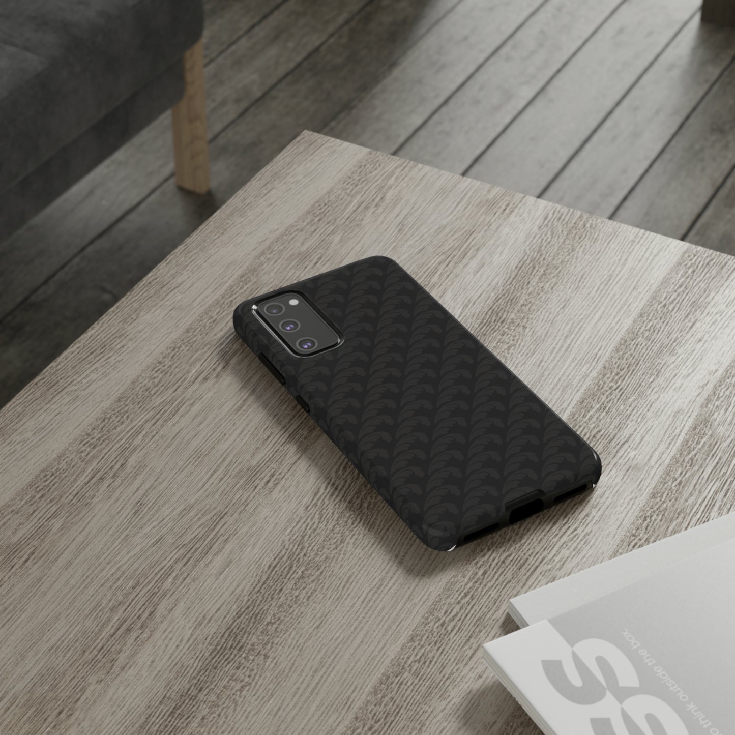 Beautiful Beloved One Flourish (black/black) - Tough Phone Cases