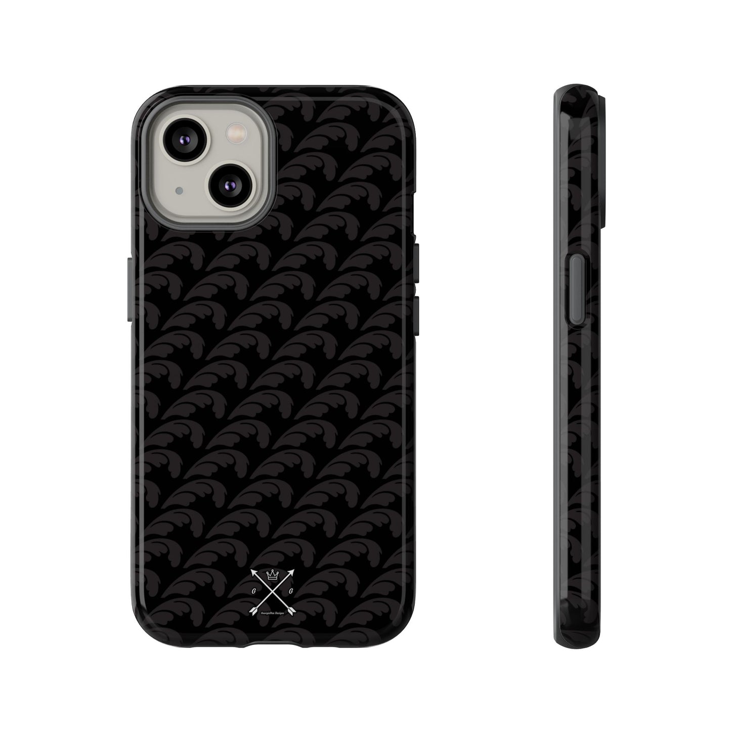 Beautiful Beloved One Flourish - Tough Phone Cases (black/black)