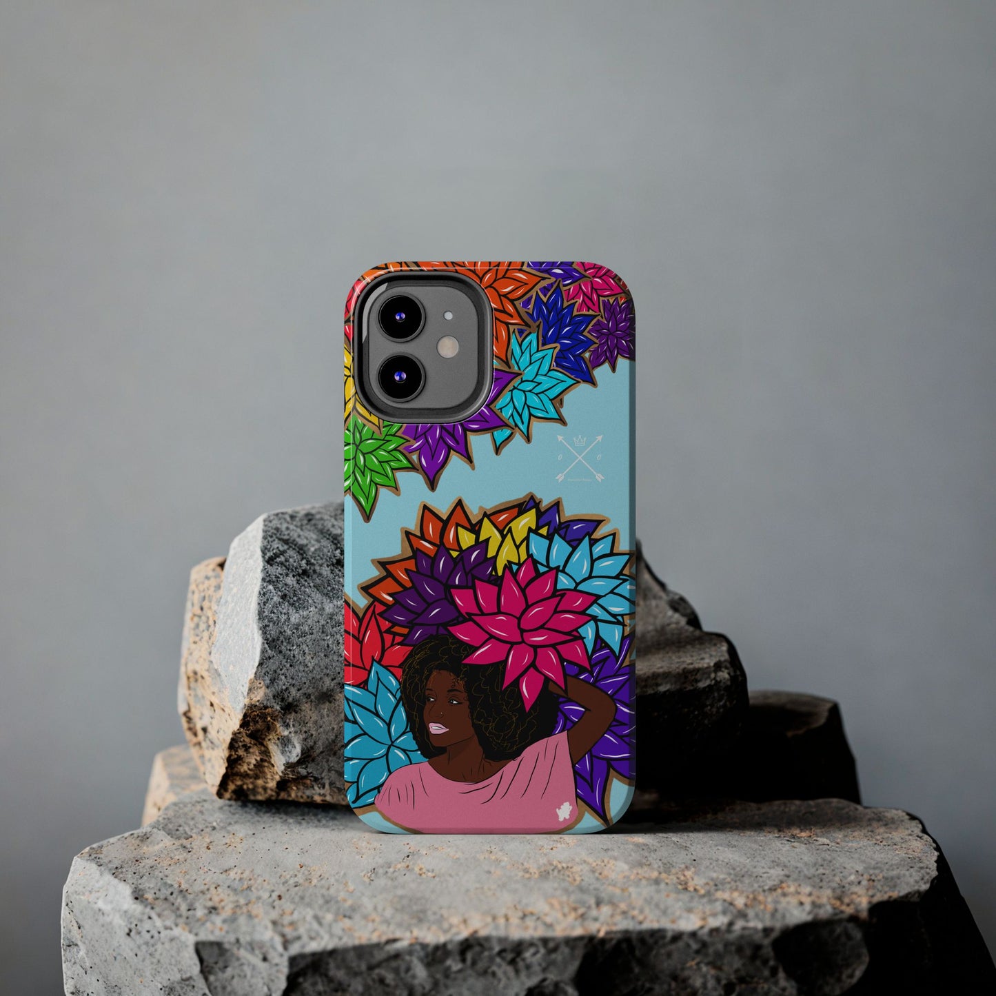 Beauty with Flowers - Tough Phone Cases