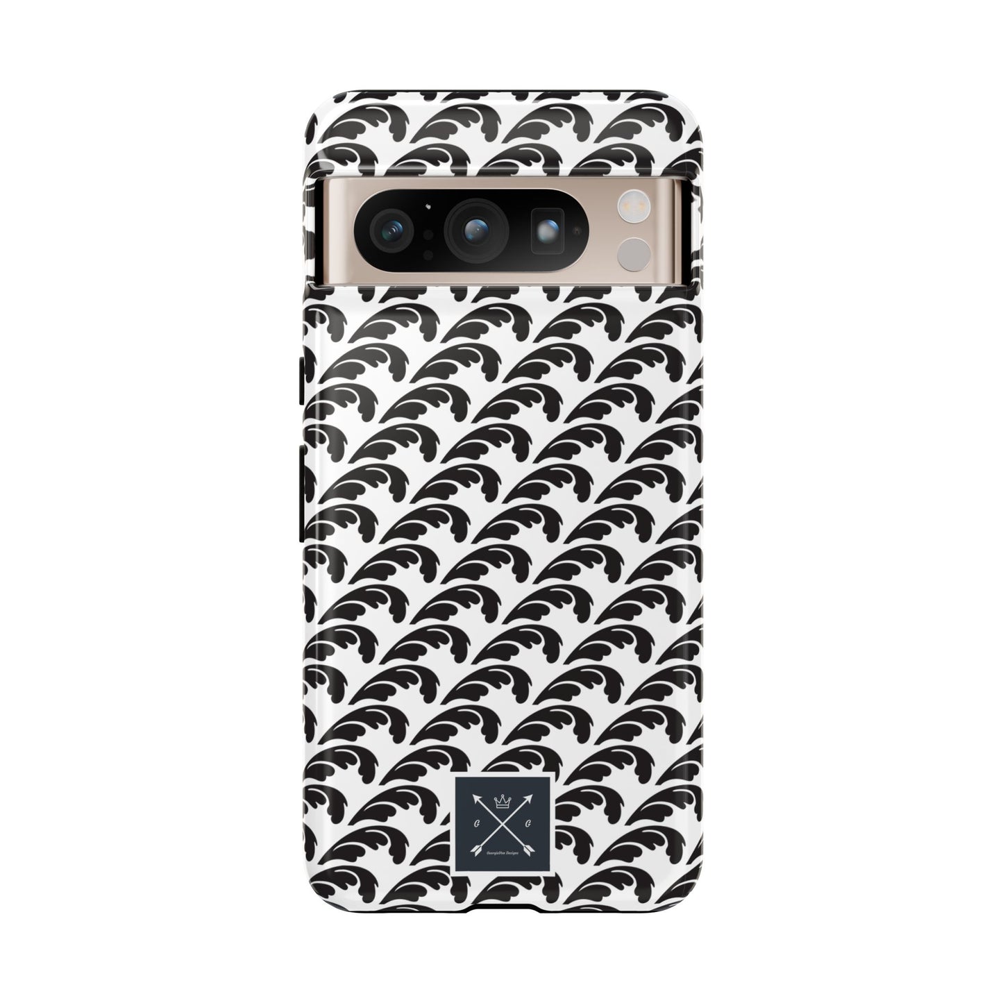 Beautiful Beloved One Flourish (black/white) - Tough Phone Cases