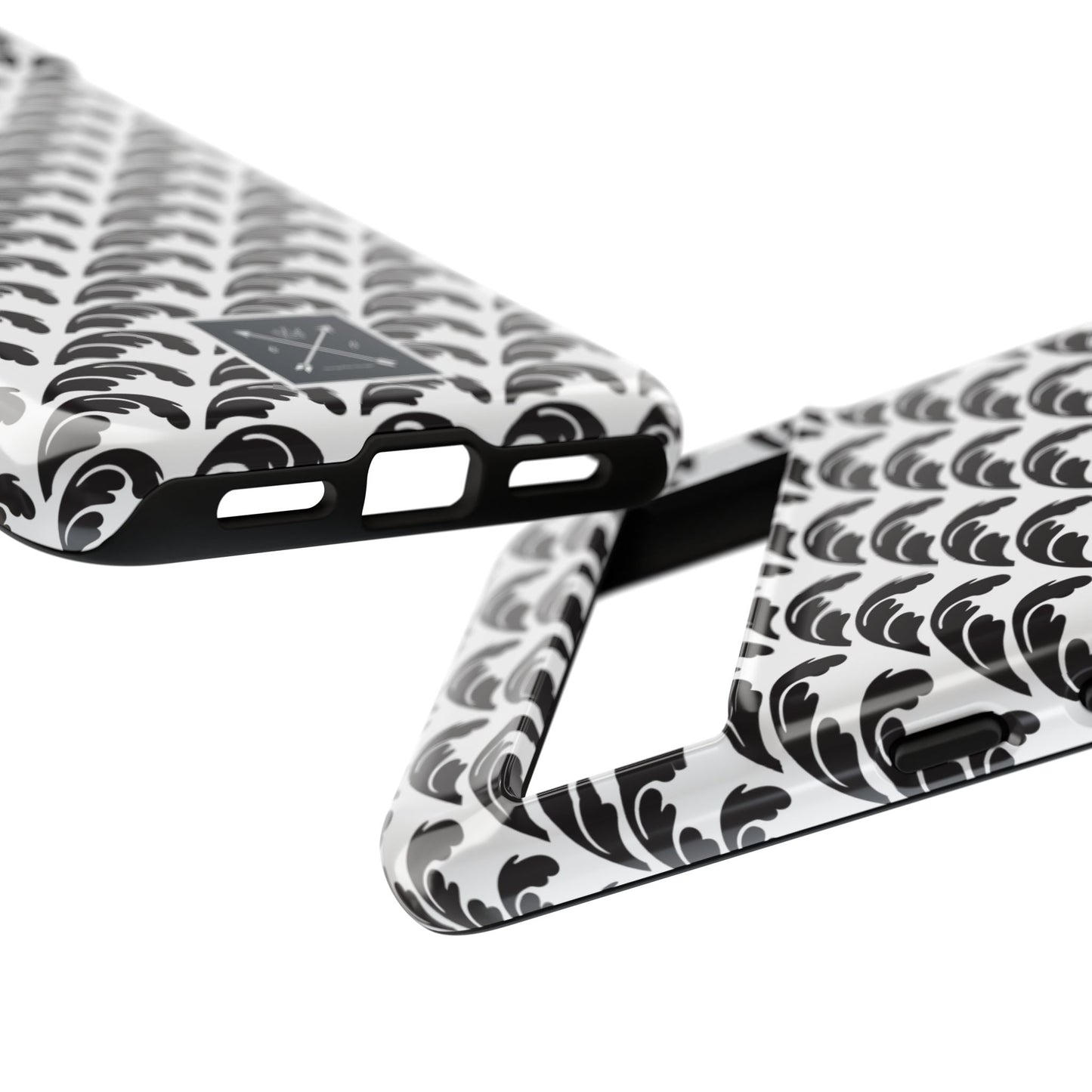 Beautiful Beloved One Flourish (black/white) - Tough Phone Cases