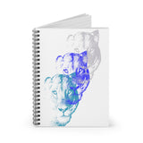 Lioness Arising - Spiral Notebook - Ruled Line - wht
