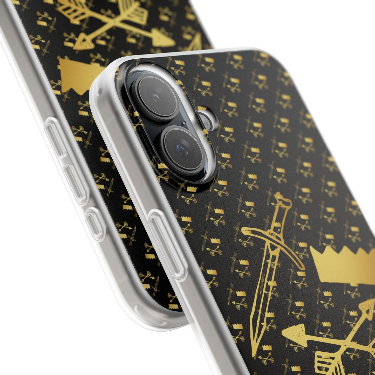 Gold and Bold Warrior - Flexi  Phone Cases