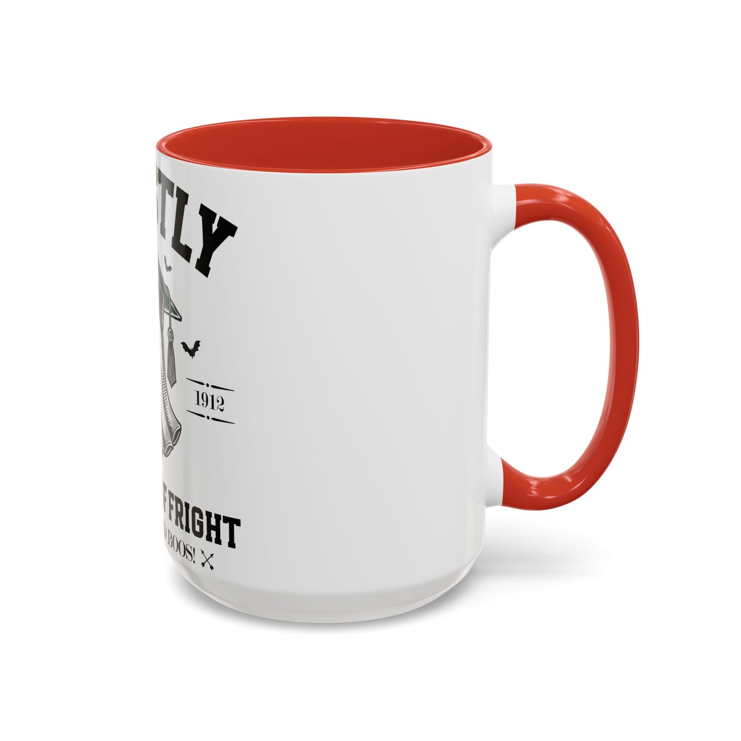 Ghostly Institute of Fright - Accent Coffee Mug (11, 15oz)