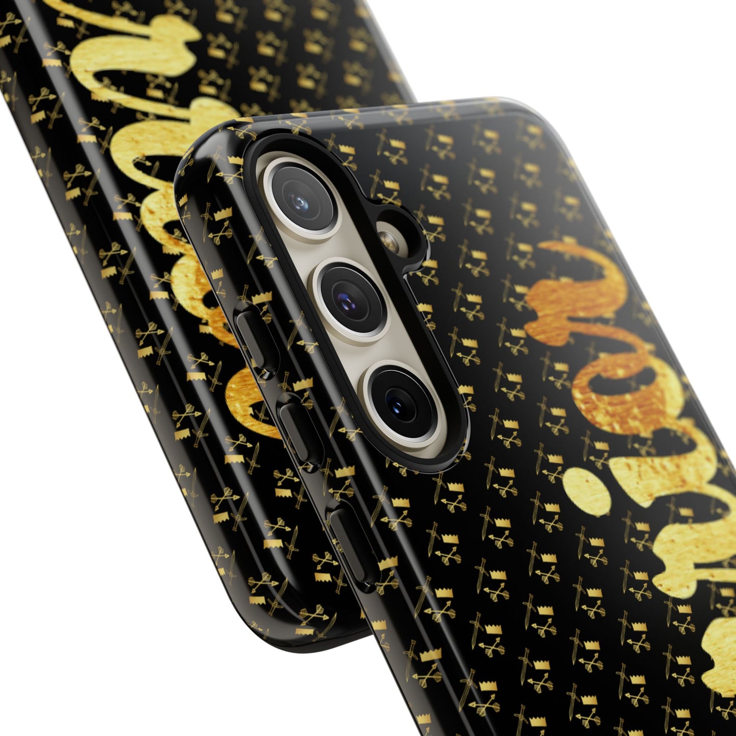 Gold and Bold Warrior - Tough Phone Cases