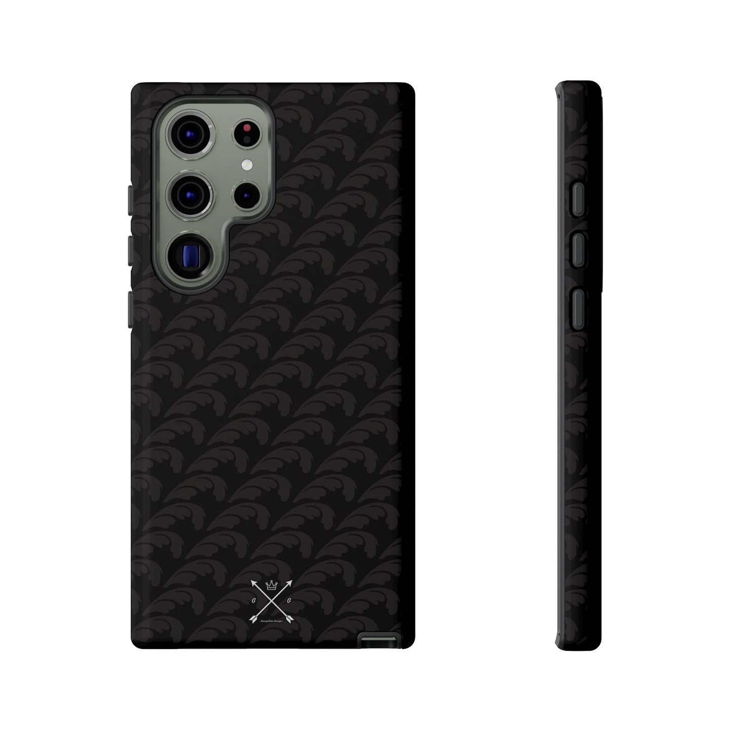 Beautiful Beloved One Flourish - Tough Phone Cases (black/black)