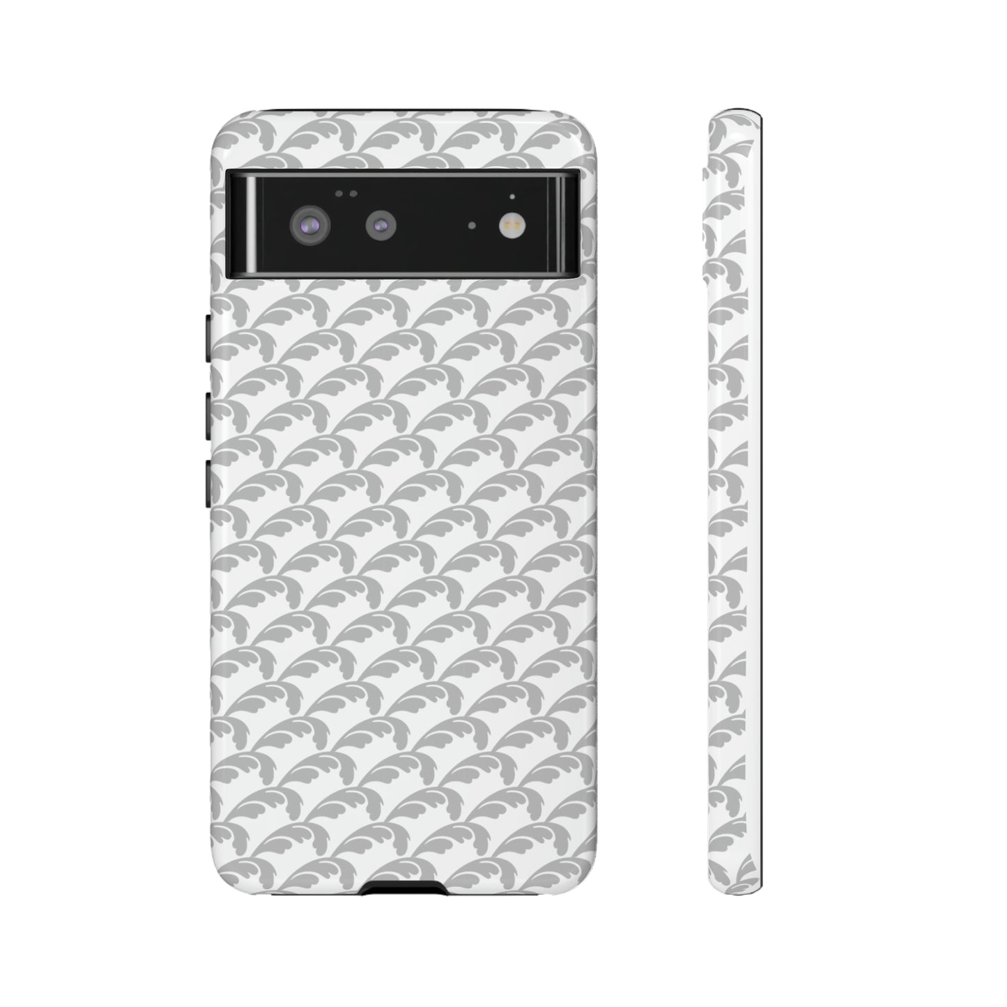 Beautiful Beloved Flourish (white/silver) - Tough Phone Cases