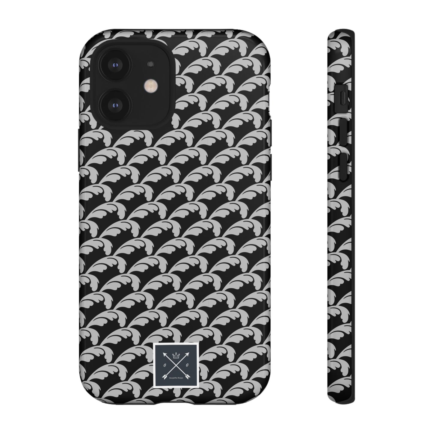 Beautiful Beloved One Flourish (black/silver) - Tough Phone Cases