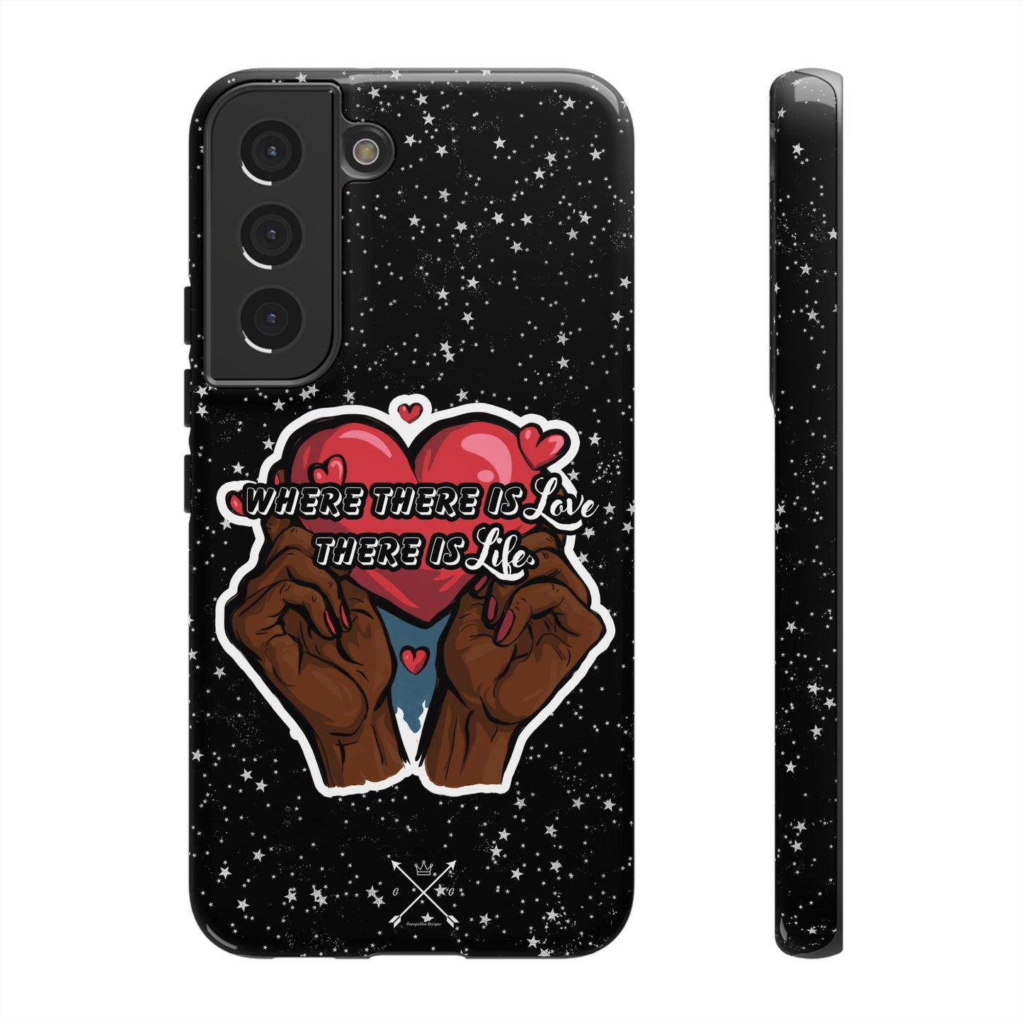 Inspirational Tough Phone Case | Love & Life Design