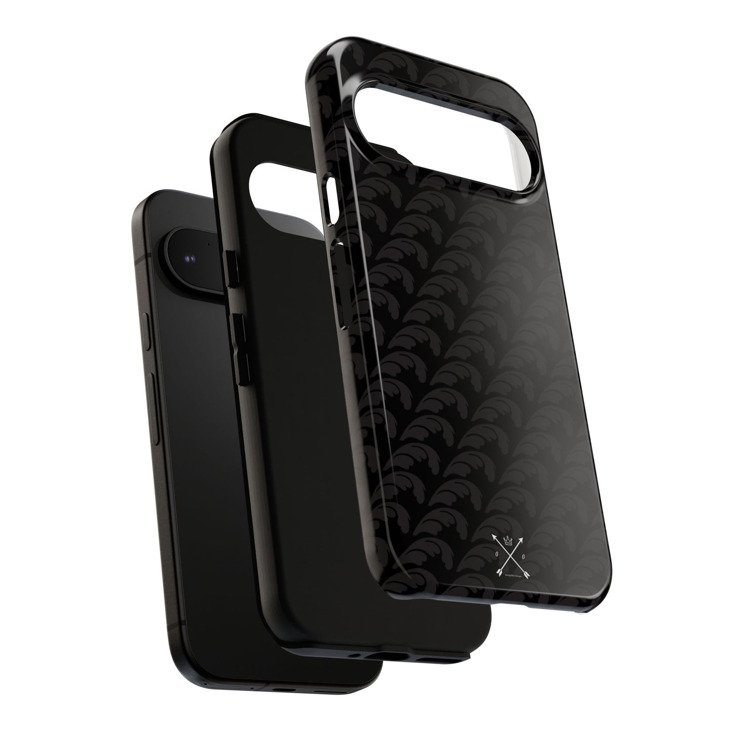 Beautiful Beloved One Flourish - Tough Phone Cases (black/black)