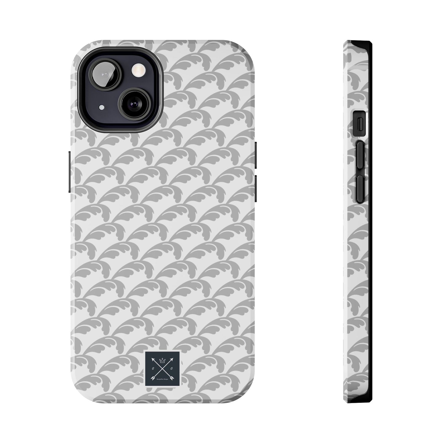 Beautiful Beloved Flourish (white/silver) - Tough Phone Cases