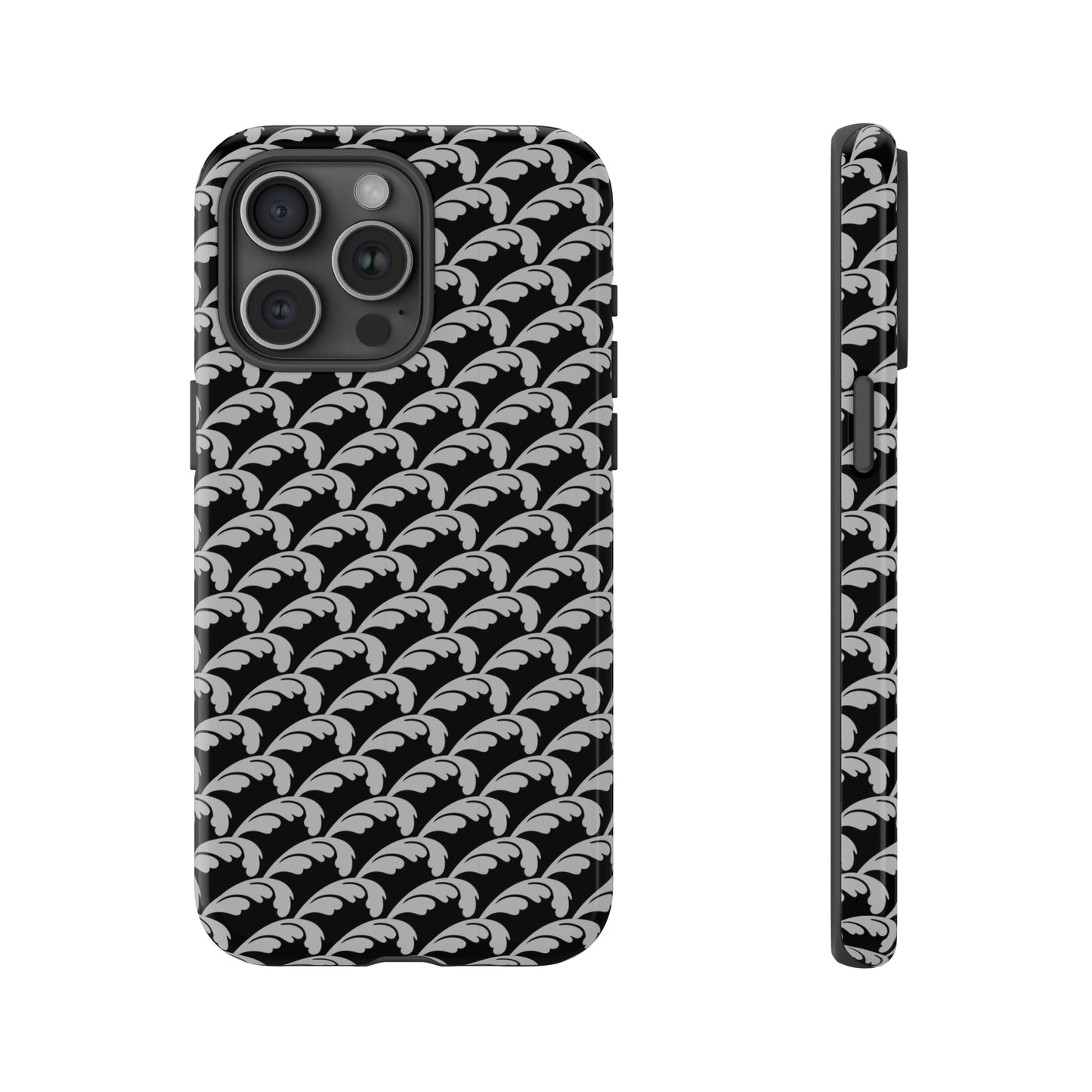 Beautiful Beloved One Flourish (black/silver) - Tough Phone Cases