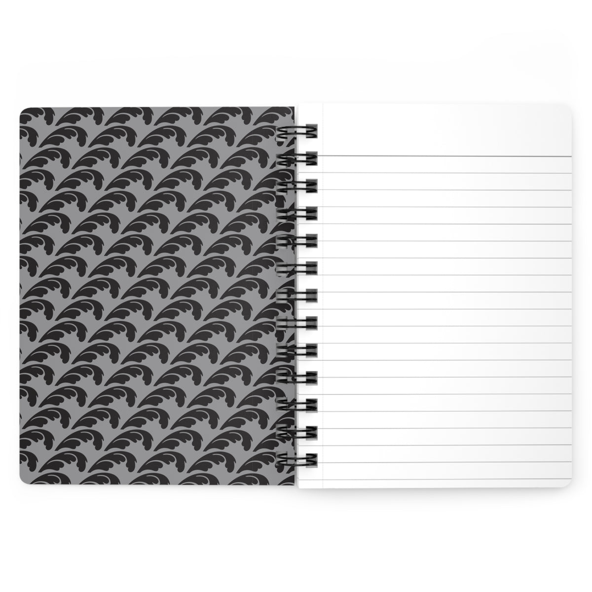Beautiful Beloved One - Spiral Notebook - Ruled Line - blk/silver
