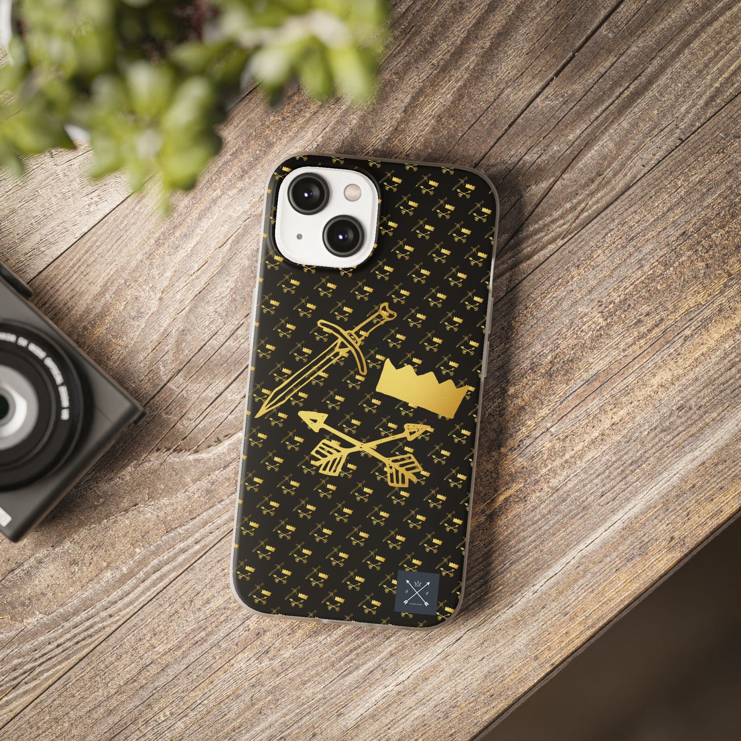 Gold and Bold Warrior - Flexi  Phone Cases