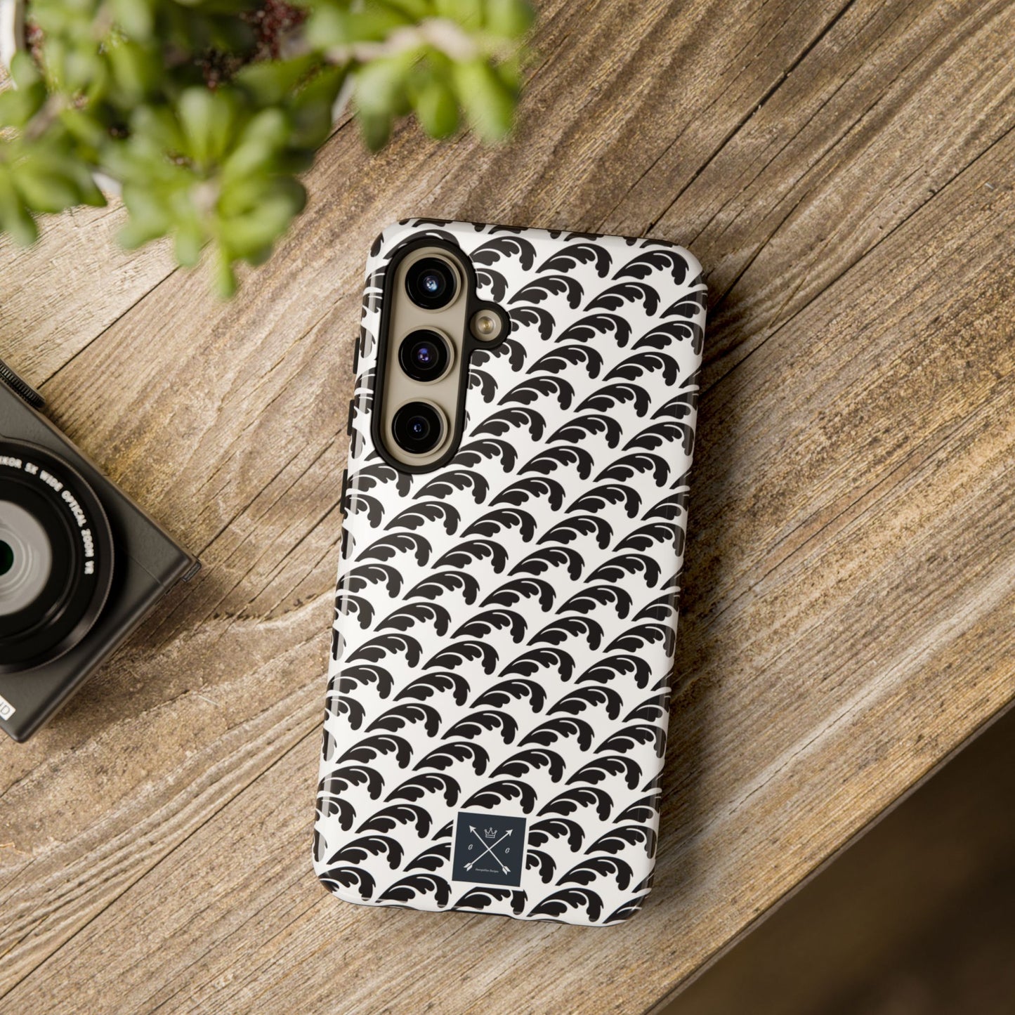 Beautiful Beloved One Flourish (black/white) - Tough Phone Cases