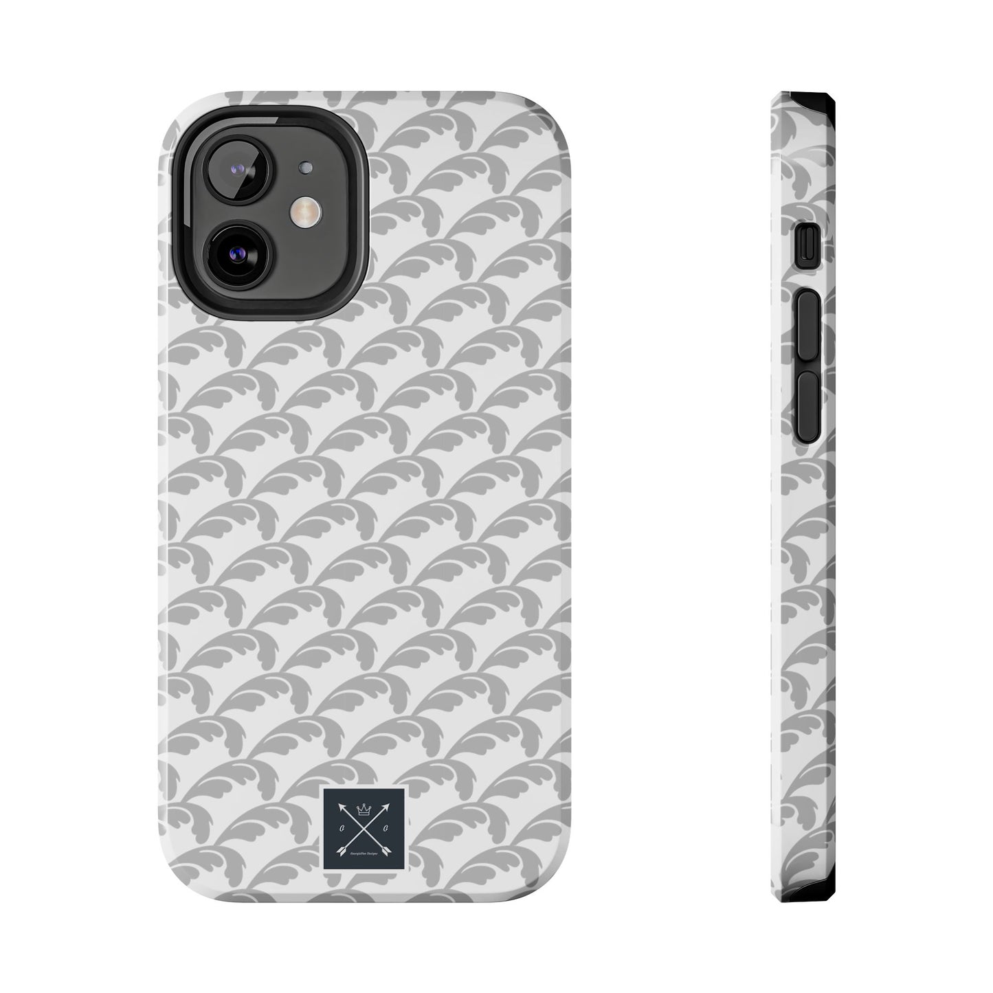 Beautiful Beloved Flourish (white/silver) - Tough Phone Cases