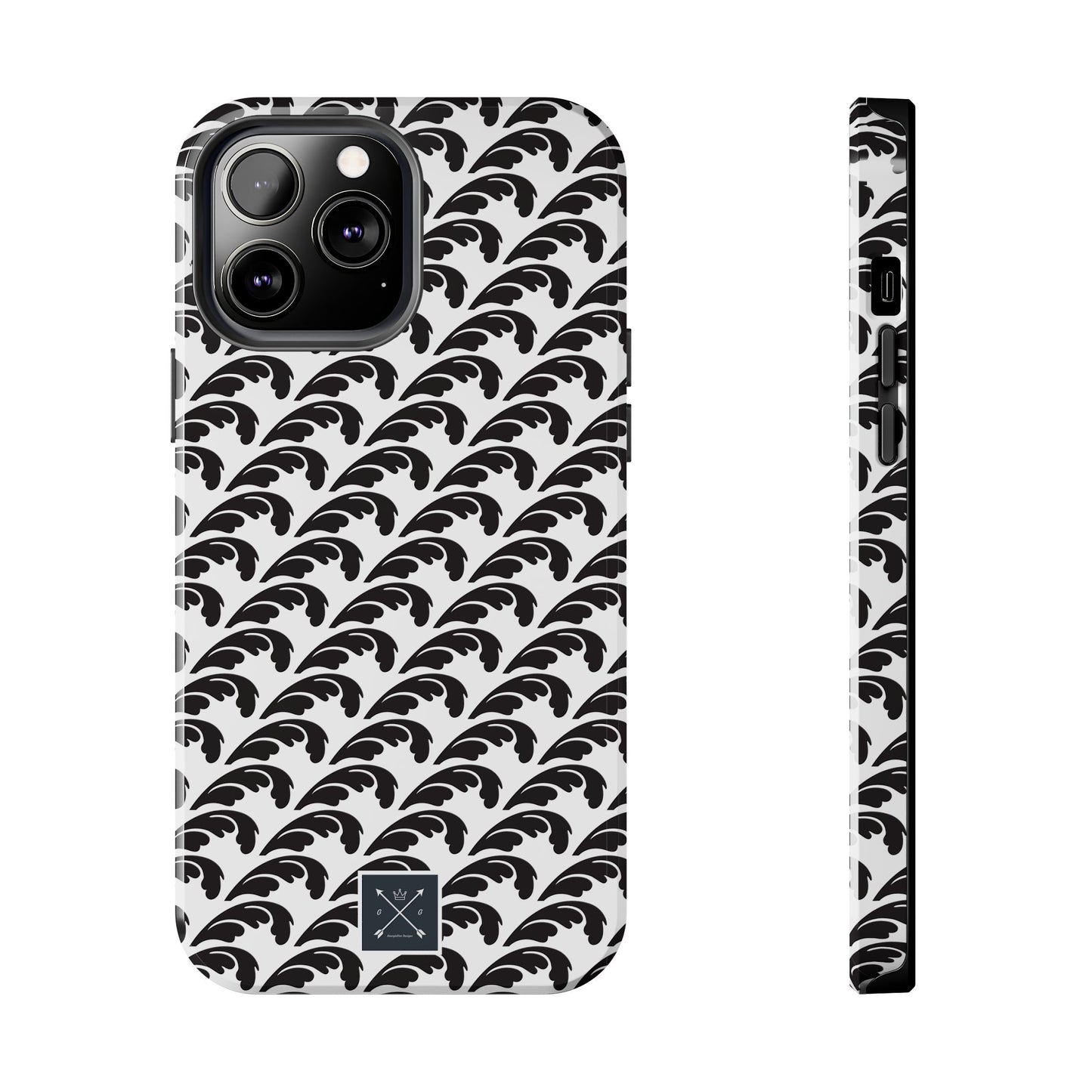 Beautiful Beloved One Flourish (black/white) - Tough Phone Cases